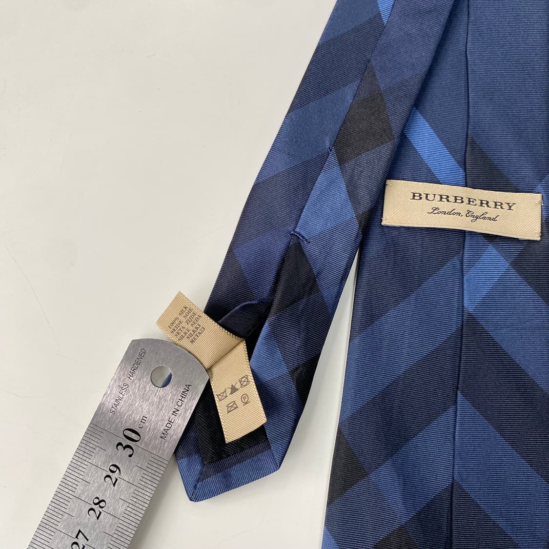 버버리 체크 명품 정품 넥타이 (Burberry) 상품이미지5