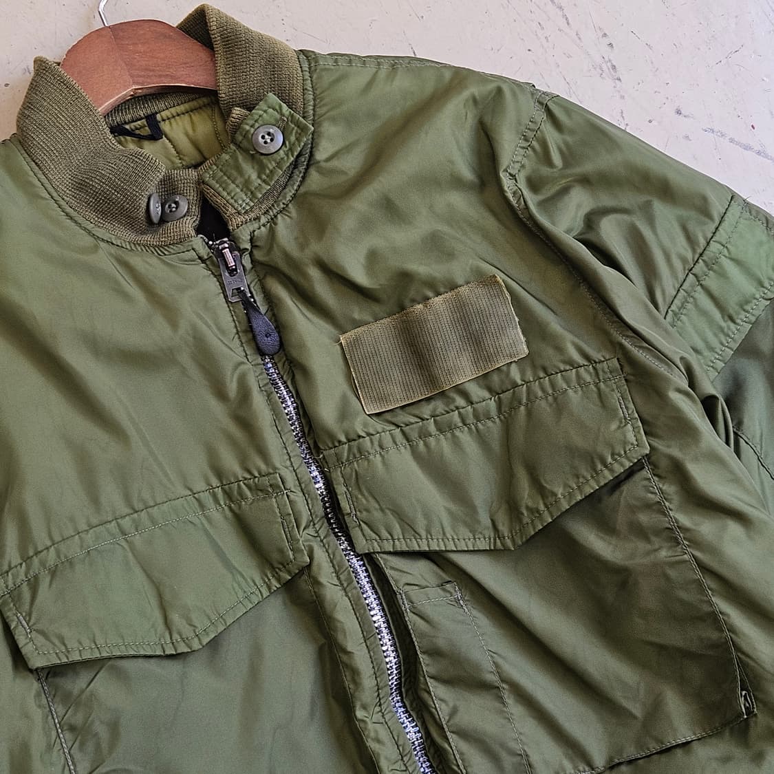 90's SPIEWAK U.S.NAVY G-8 미해군 군복 항공점퍼 L 상품이미지2