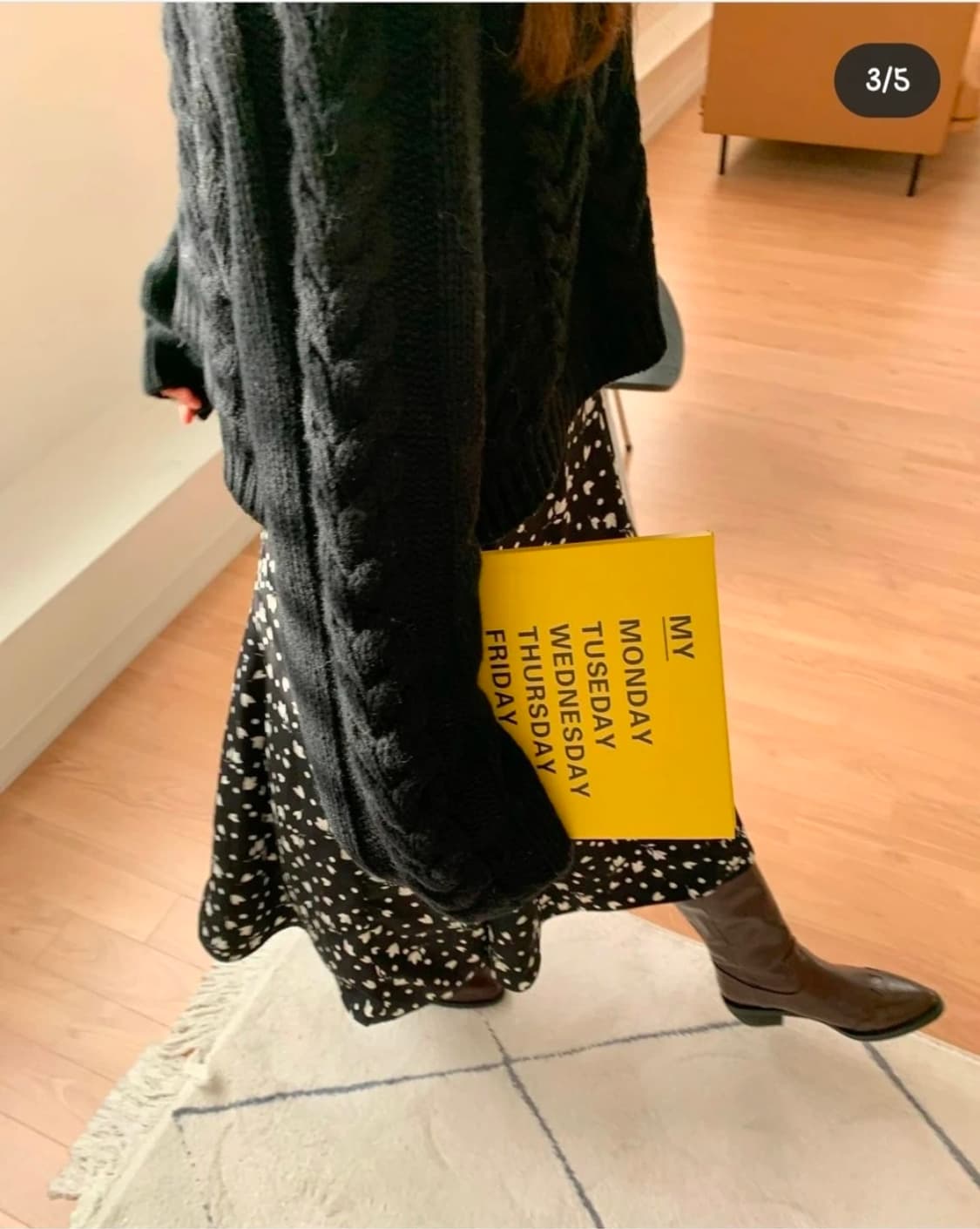 [새상품] 튤립 잔꽃 플레어 스커트 상품이미지6