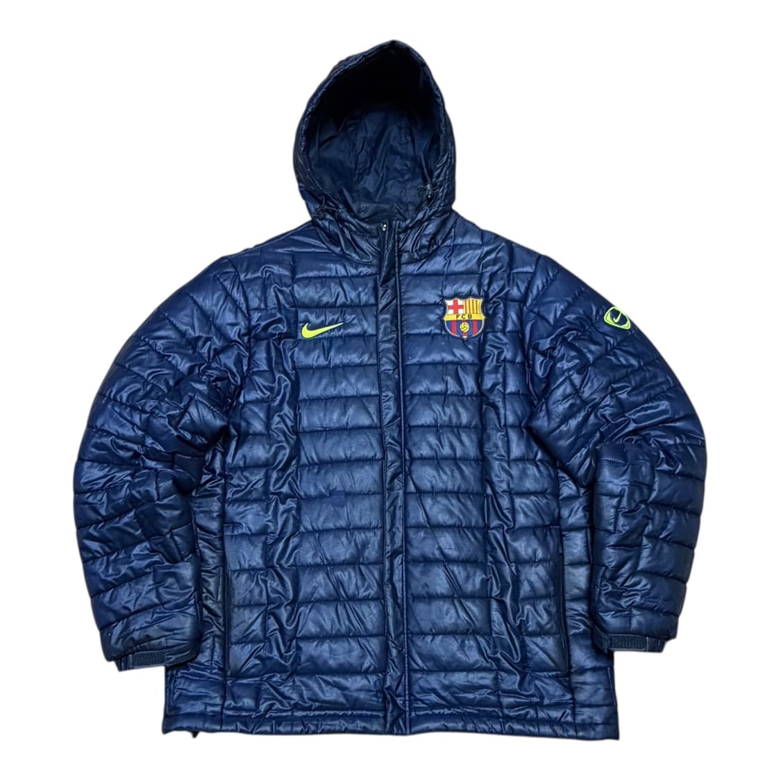 나이키 FC바르셀로나 스우시 네이비 경량 패딩 상품이미지1