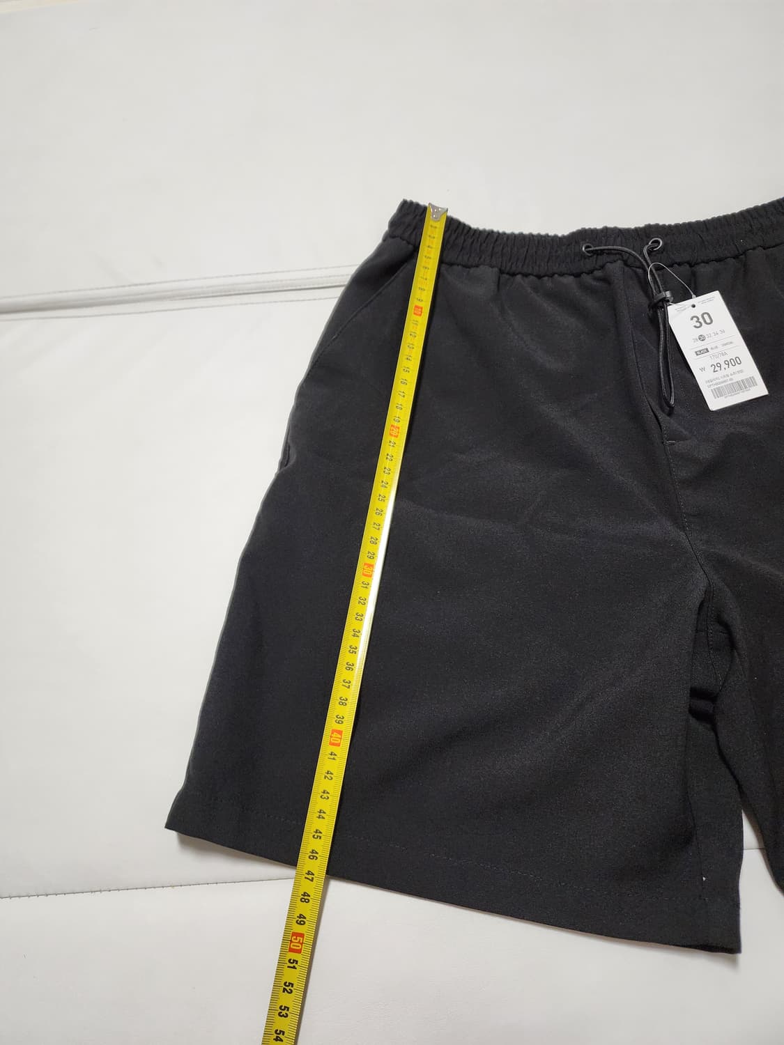 스파오반팔셋업블랙세트 상품이미지9