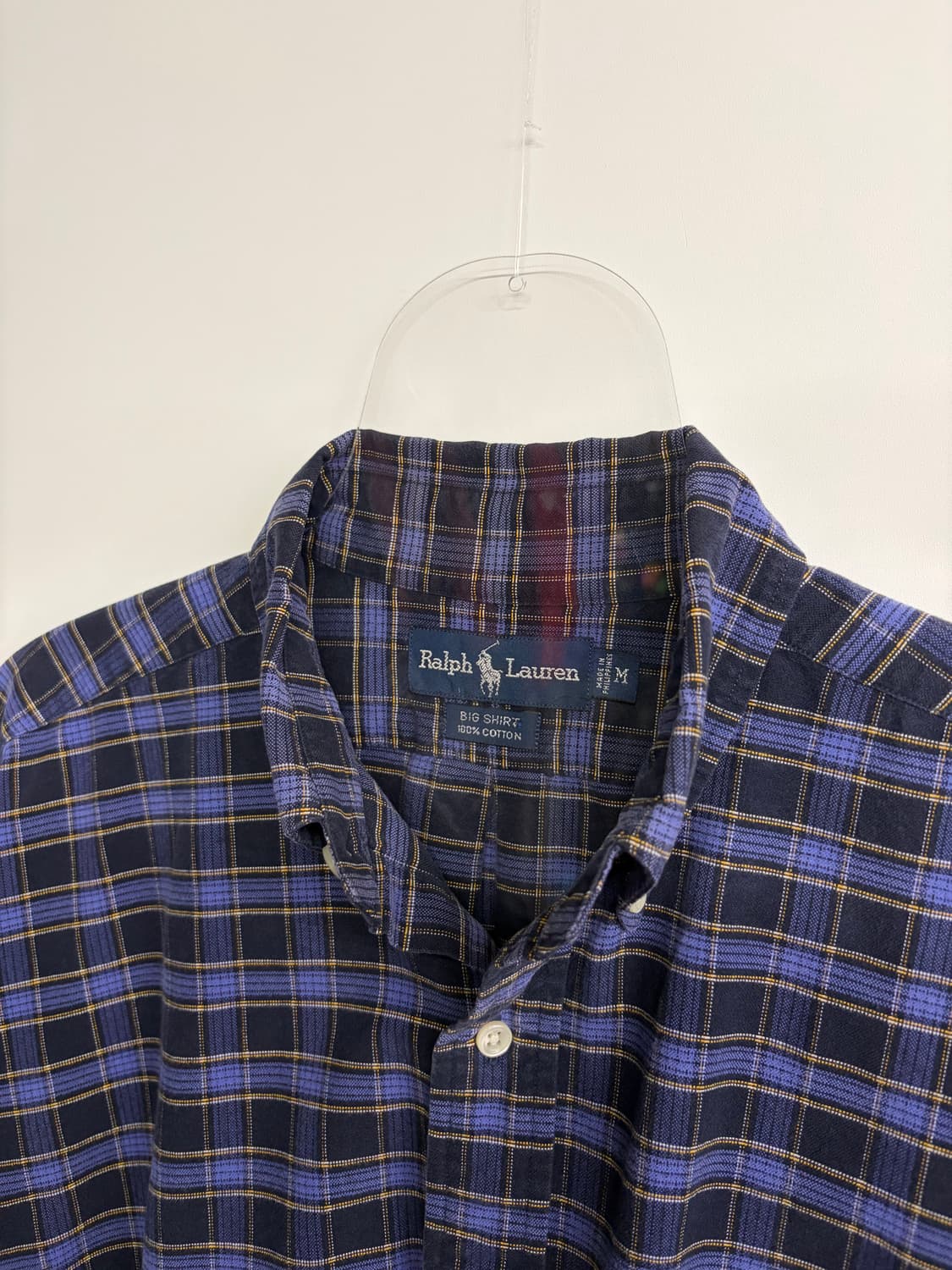 90s 폴로 랄프로렌 빅셔츠 M 상품이미지2