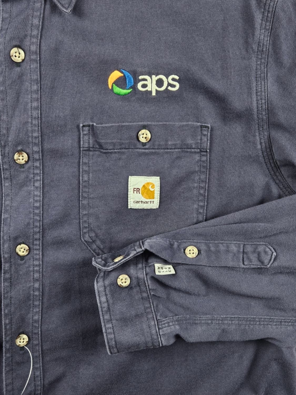 FR 칼하트 버튼업 포켓 워크 셔츠 ( L ) / 11277 상품이미지7