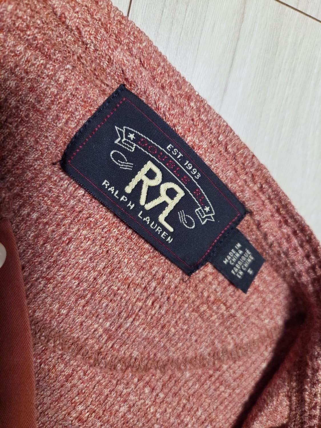 RRL 더블알엘 와플 헨리넥 긴팔 티셔츠 [105] 상품이미지3