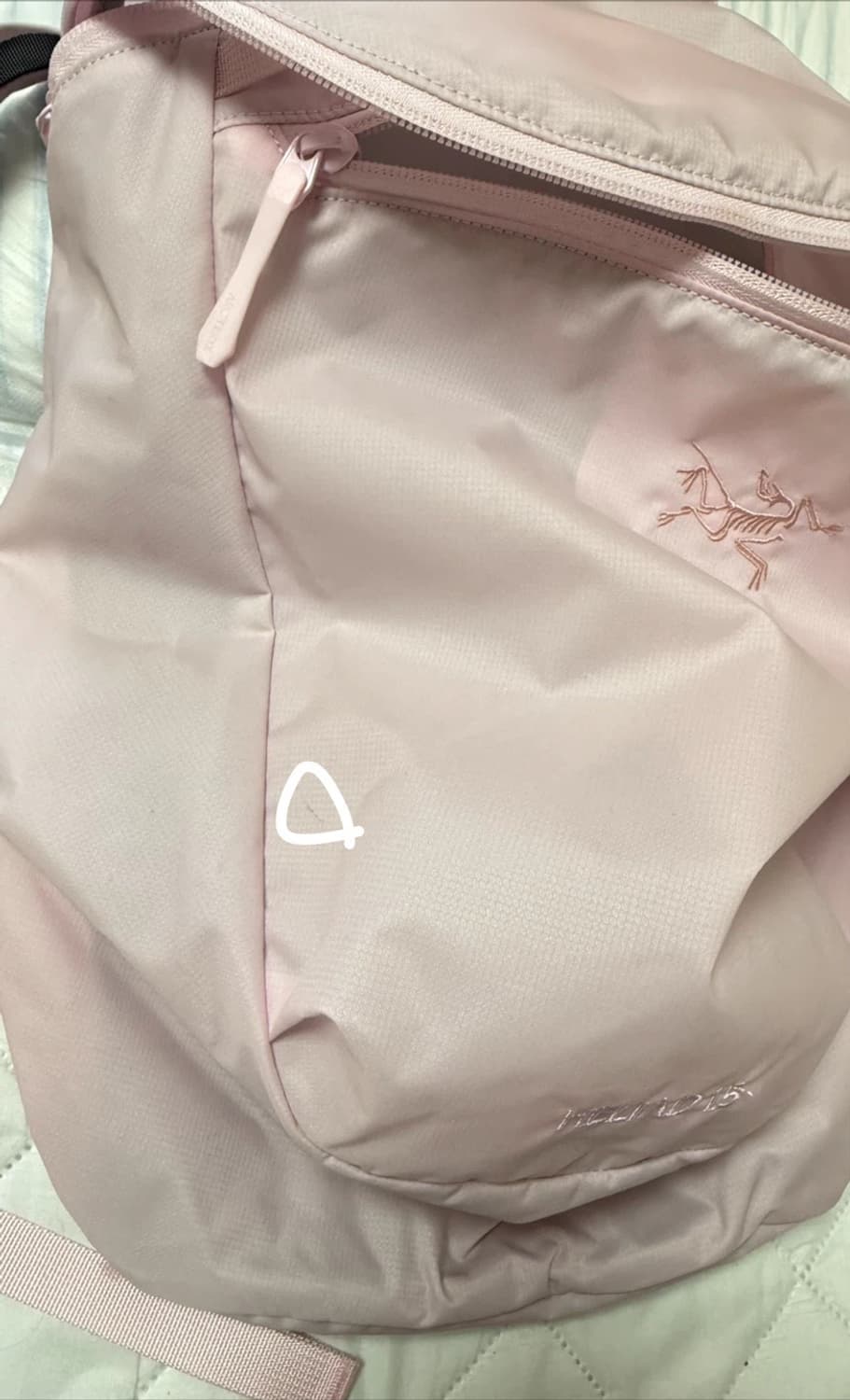 아크테릭스 헬리아드 핑크 백팩 상품이미지3