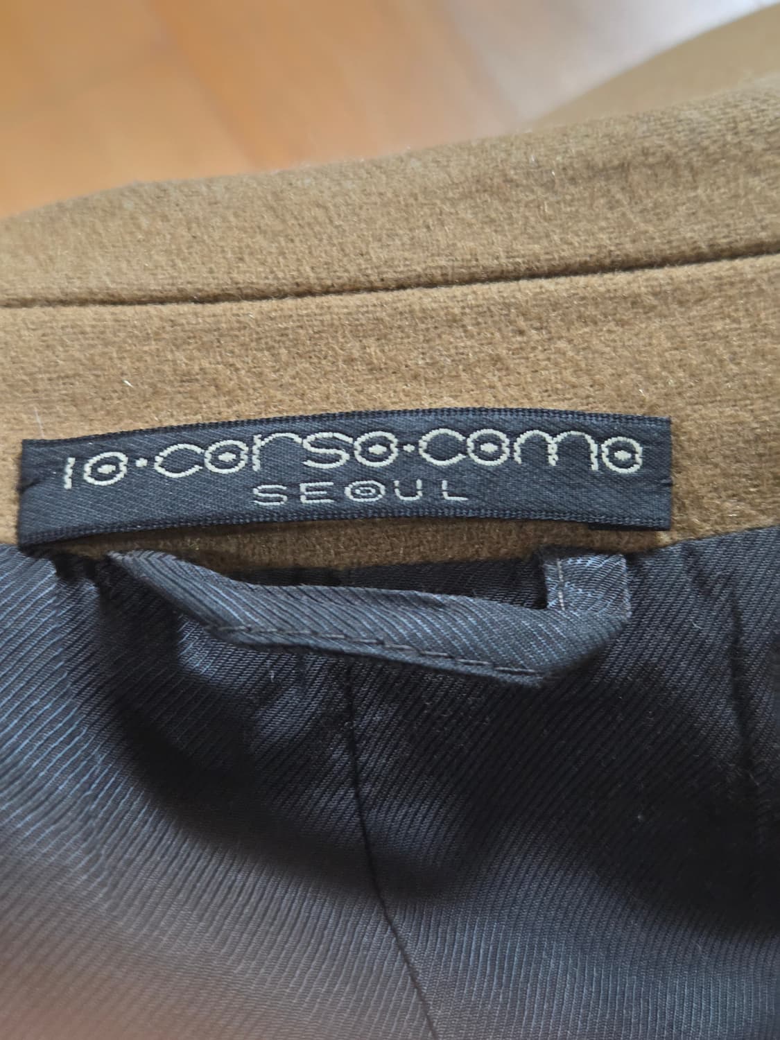 Raf Simons wool cashmere coat 상품이미지3