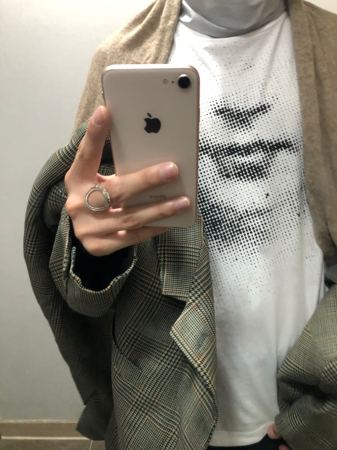 마르지엘라 아티저널 블랭크 페이스 티셔츠 상품이미지1
