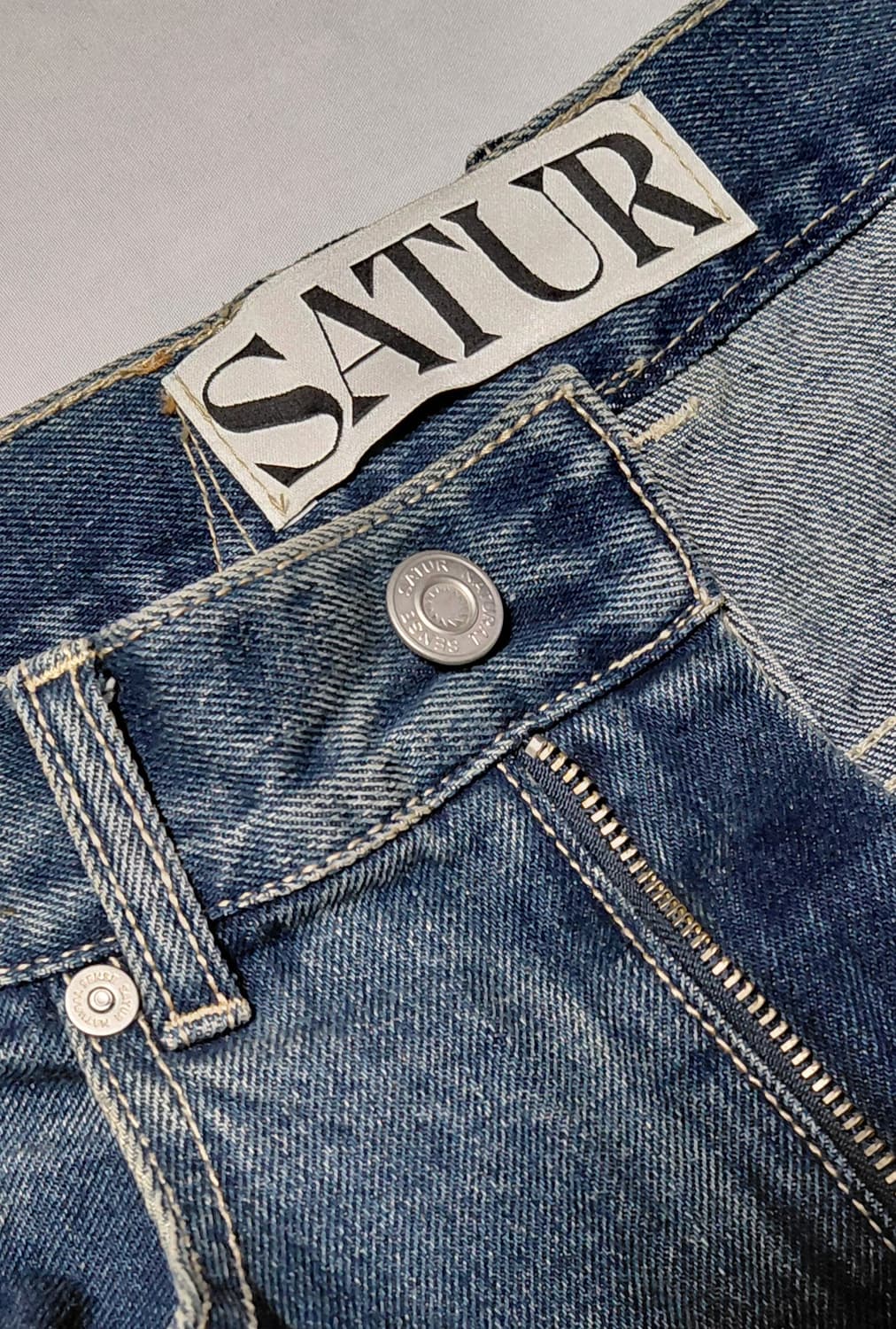 [S] 세터(SATUR) 23SS 나폴리 와이드 데님 팬츠 상품이미지1