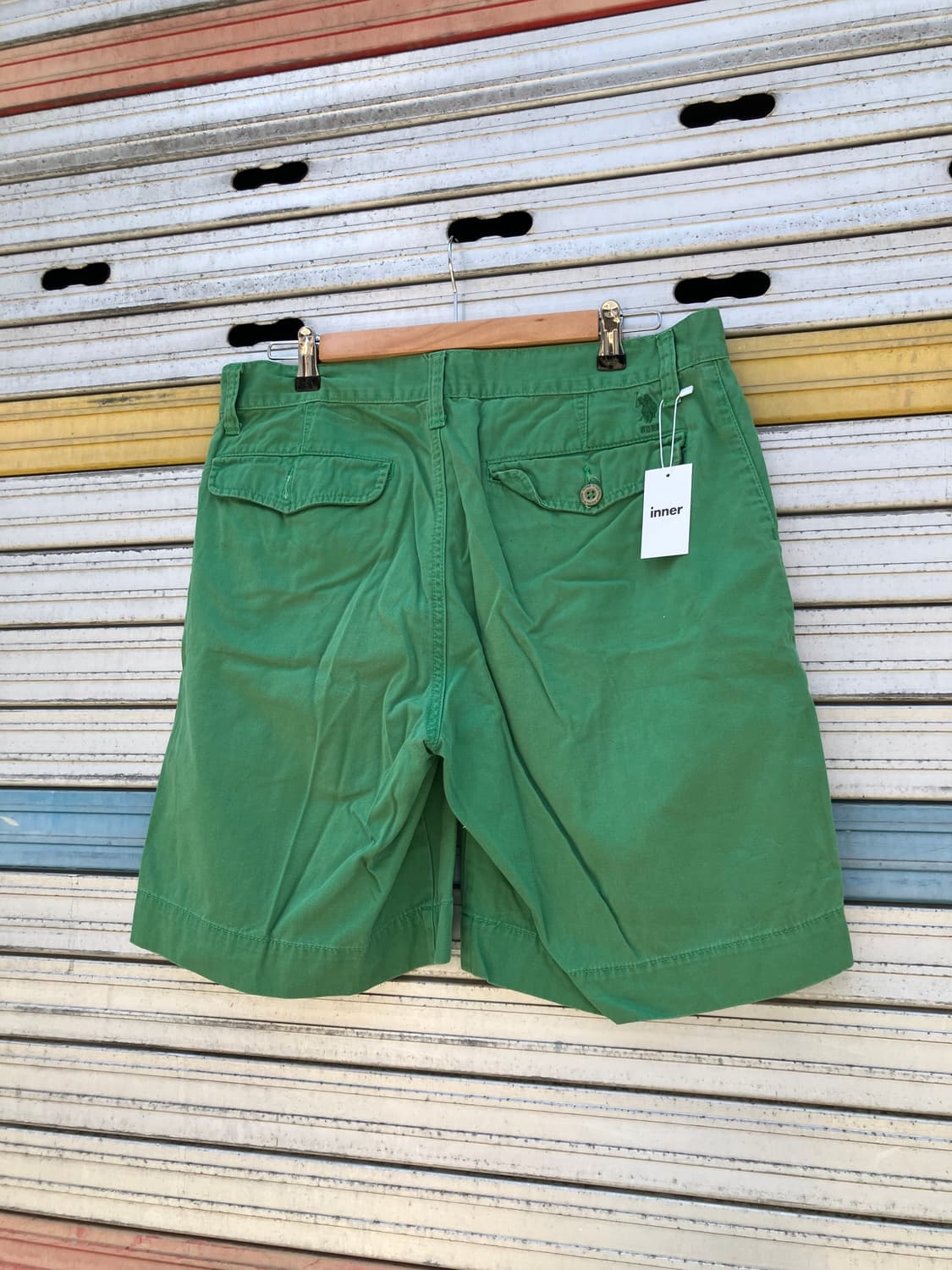 US Polo Assn 치노 팬츠 그린 34 상품이미지4