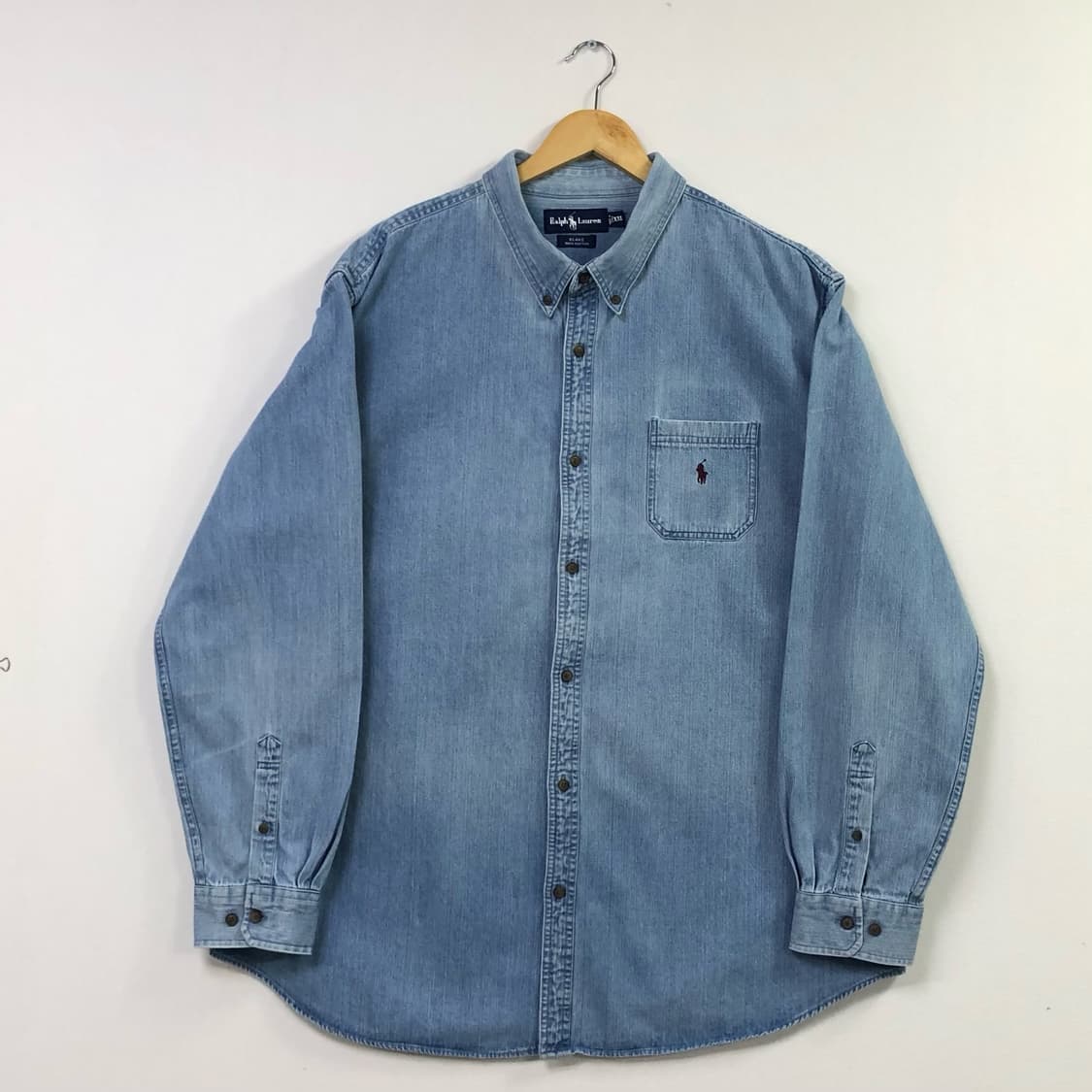 Xxl 폴로 데님 셔츠 상품이미지2