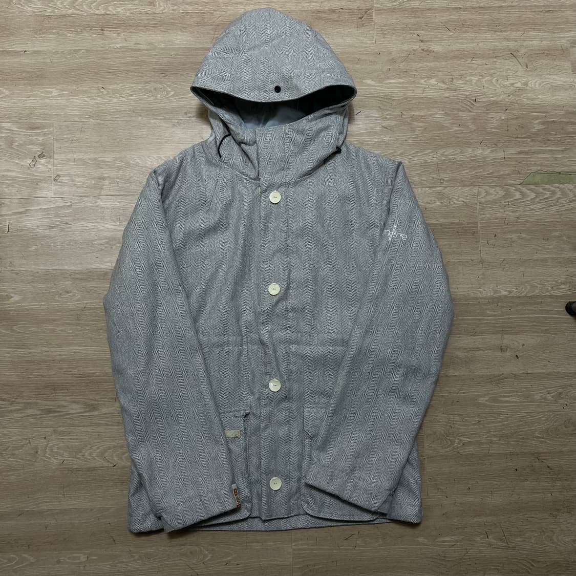 본파이어 여성 스키복 보드복 퍼안감 헤링본 스키점퍼 [그레이] M/95 상품이미지1