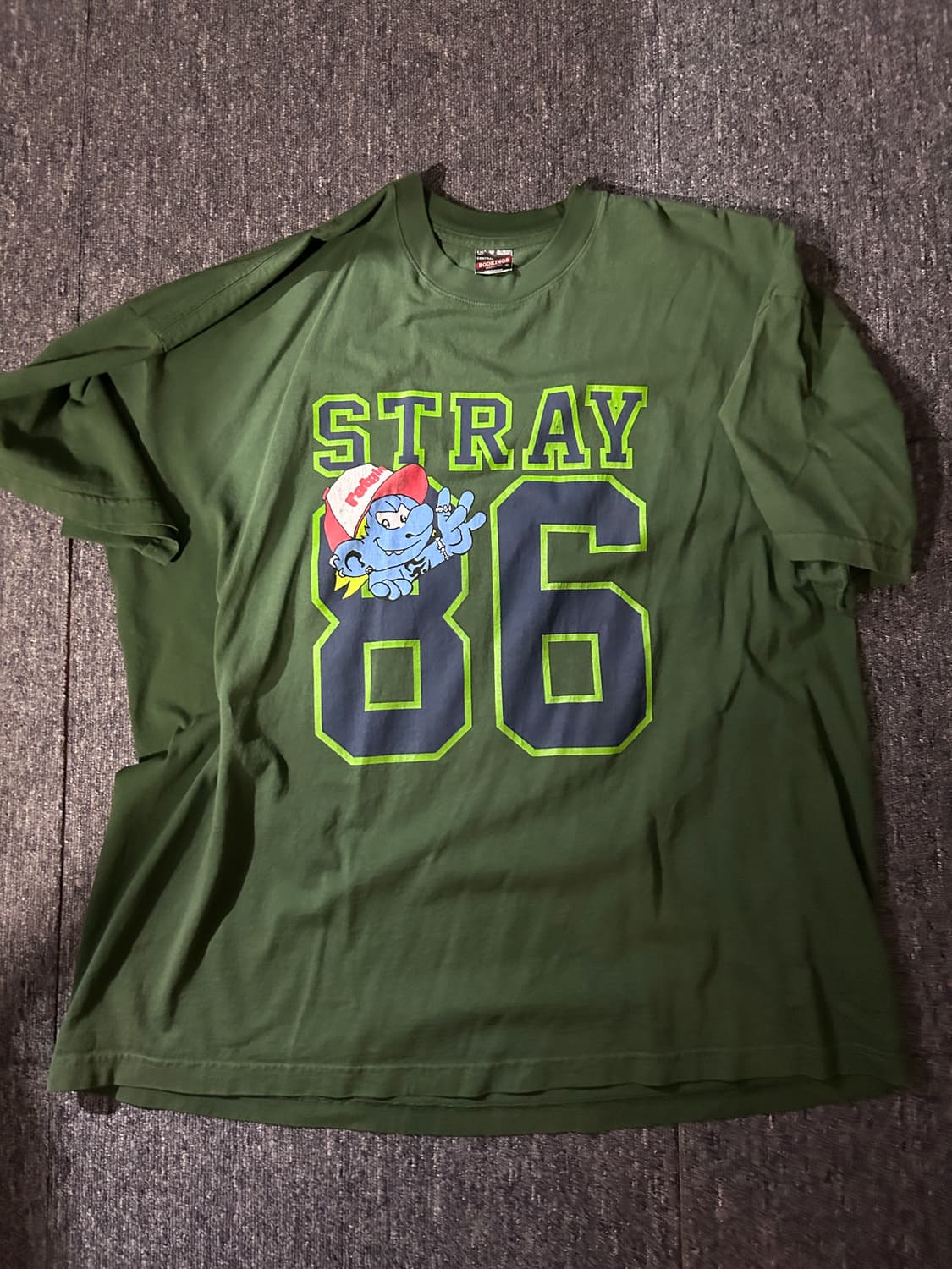 stray rats 스트레이랫츠 스머프 티셔츠 상품이미지1