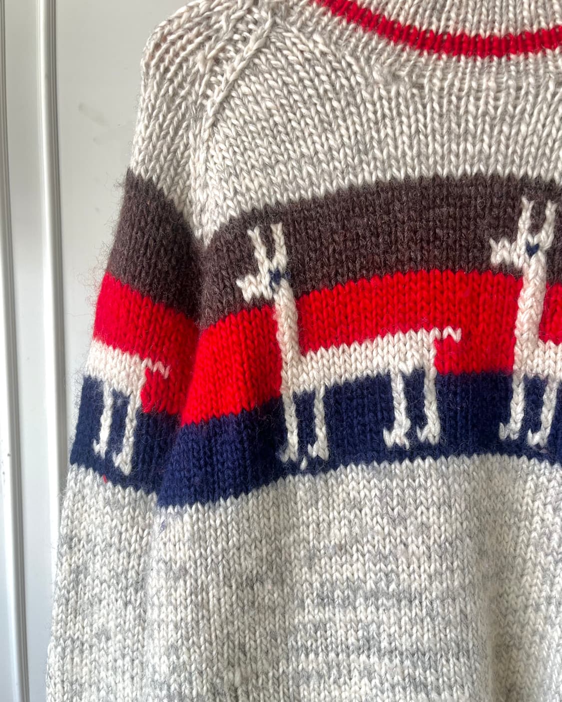 1980s SEVEN ISLAND Old Heavy Wool Knit 상품이미지5
