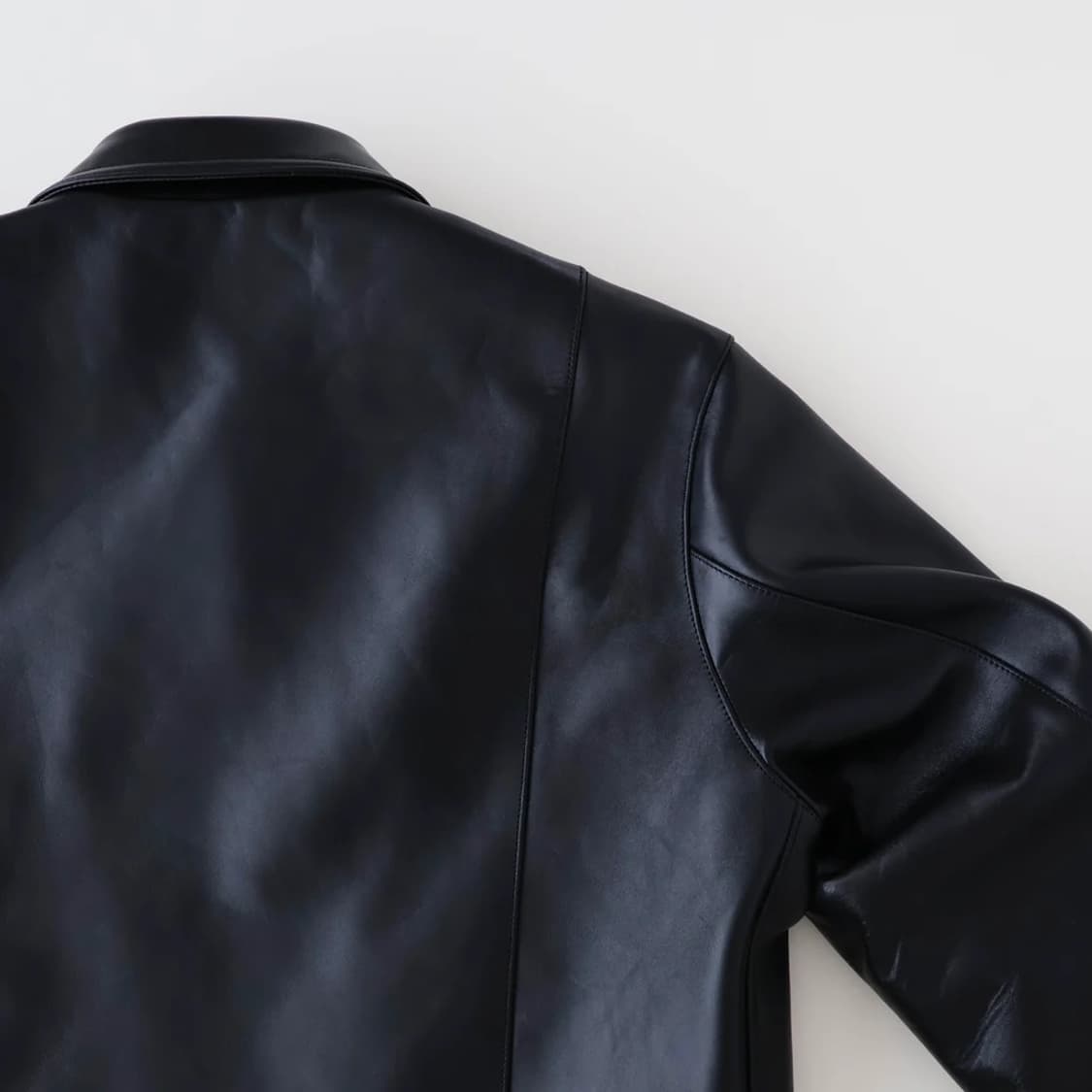 26ss Leather French Riders Jacket 상품이미지5