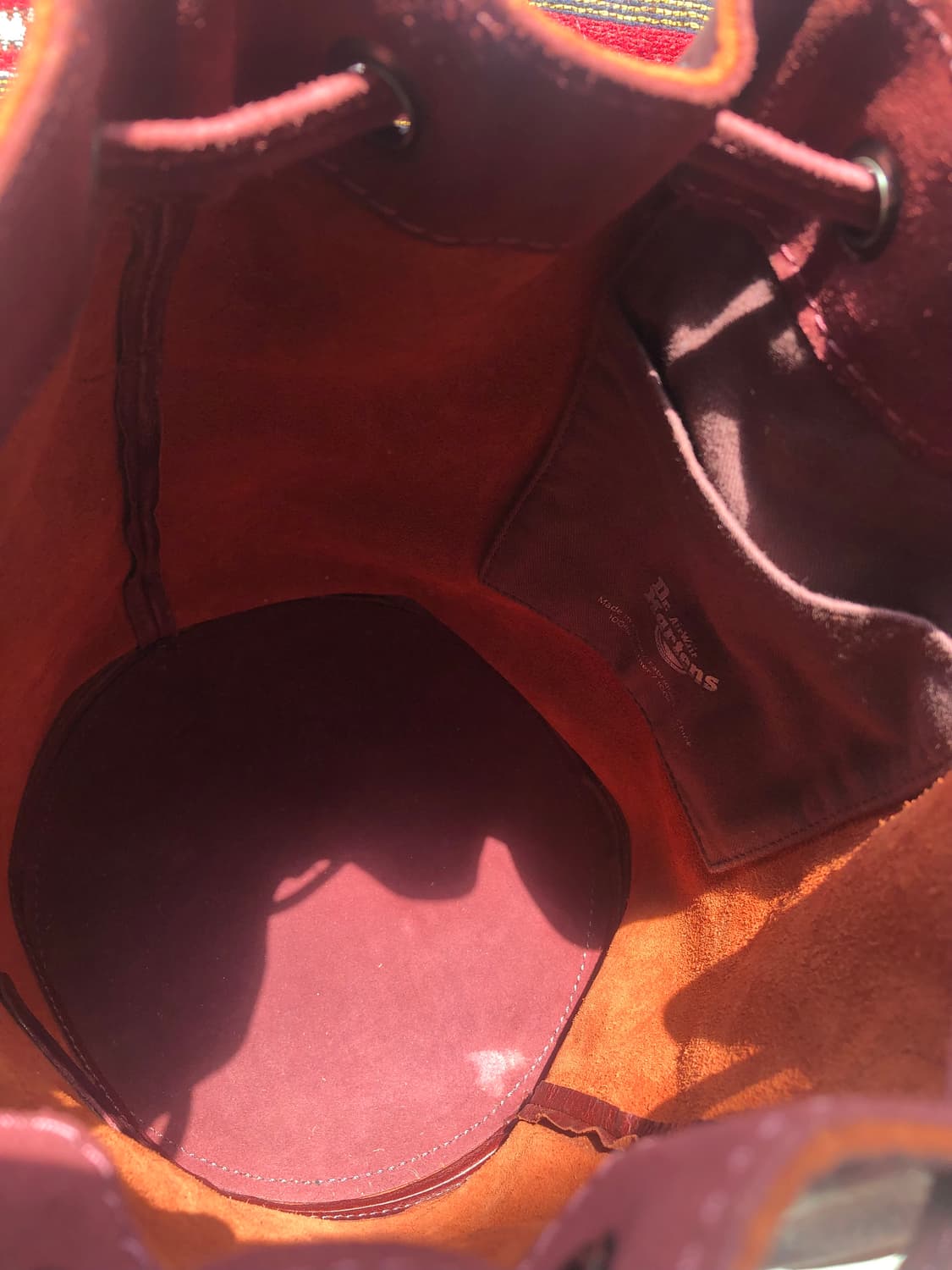 닥터마틴 레더 버킷백 복조리 가방 상품이미지3