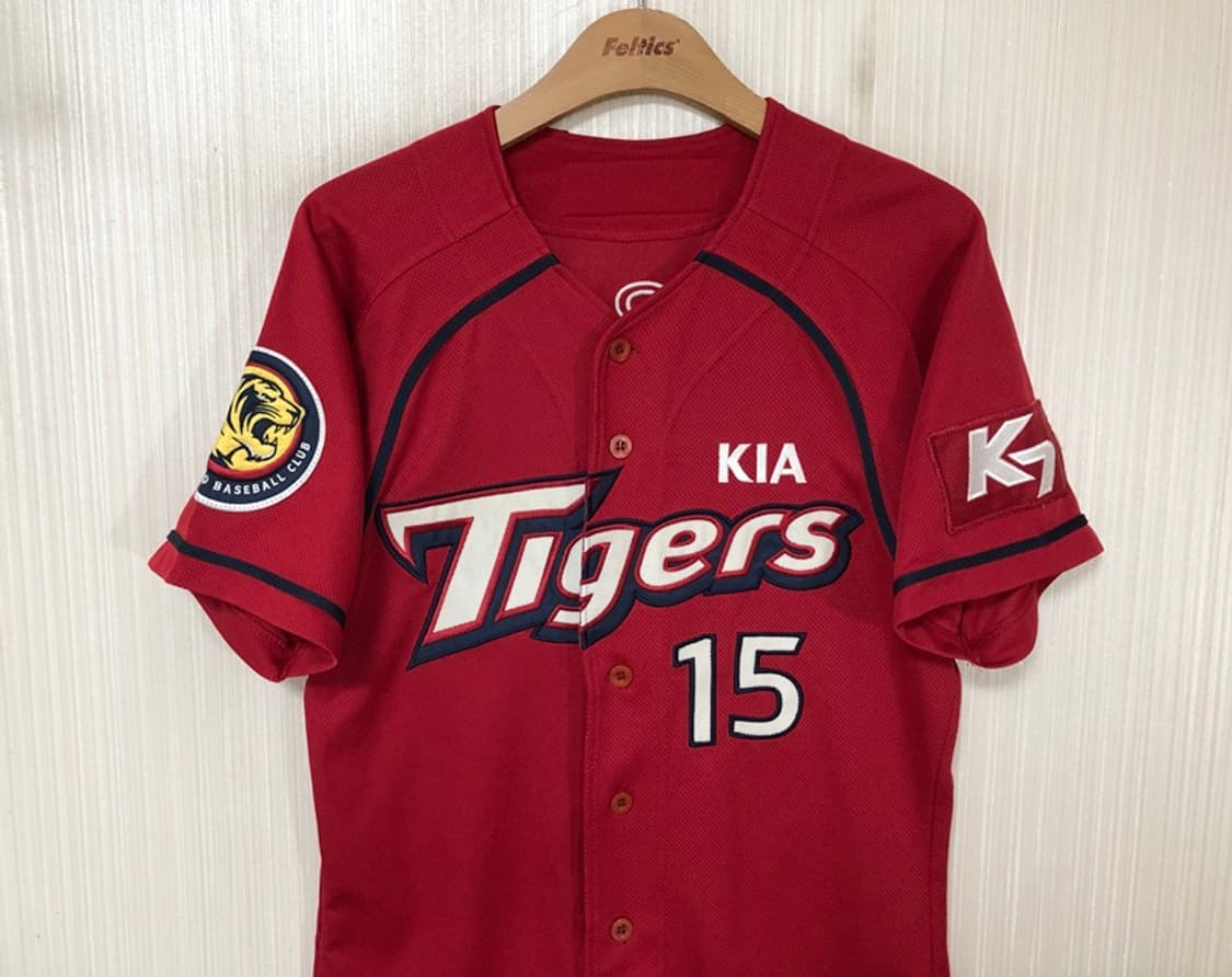KBO 위팬 기아타이거즈 올드 원정유니폼/져지 90 #15 이용규 상품이미지2