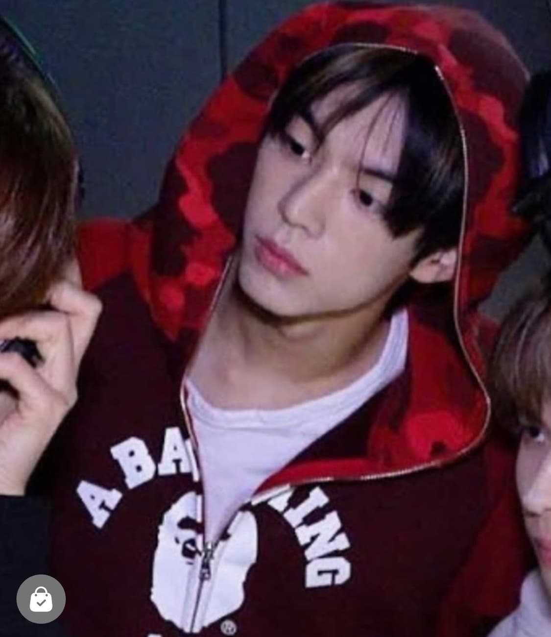 베이프 적계 후드집업 L 상품이미지1