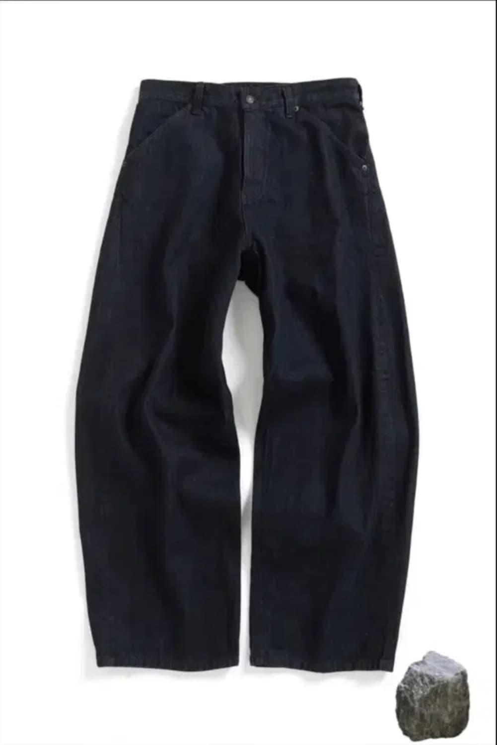 해칭룸 와이드 커브 진 인디고 2사이즈 상품이미지1