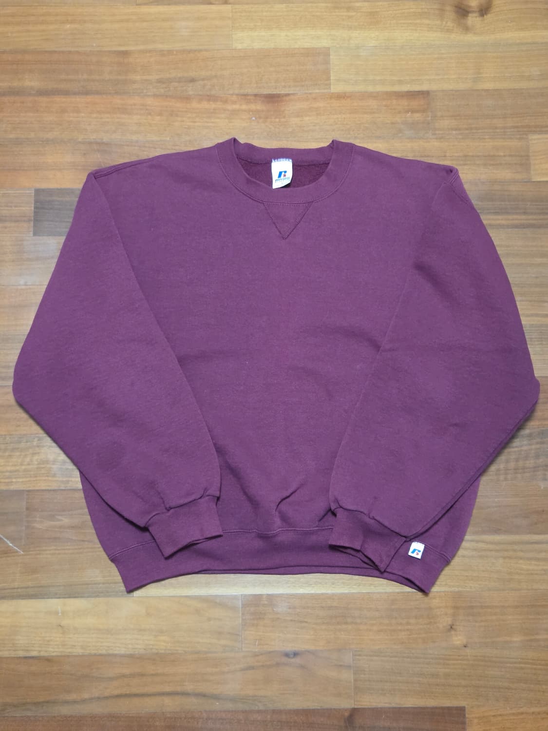 00s 러셀 버건디 스웻셔츠 L 상품이미지1