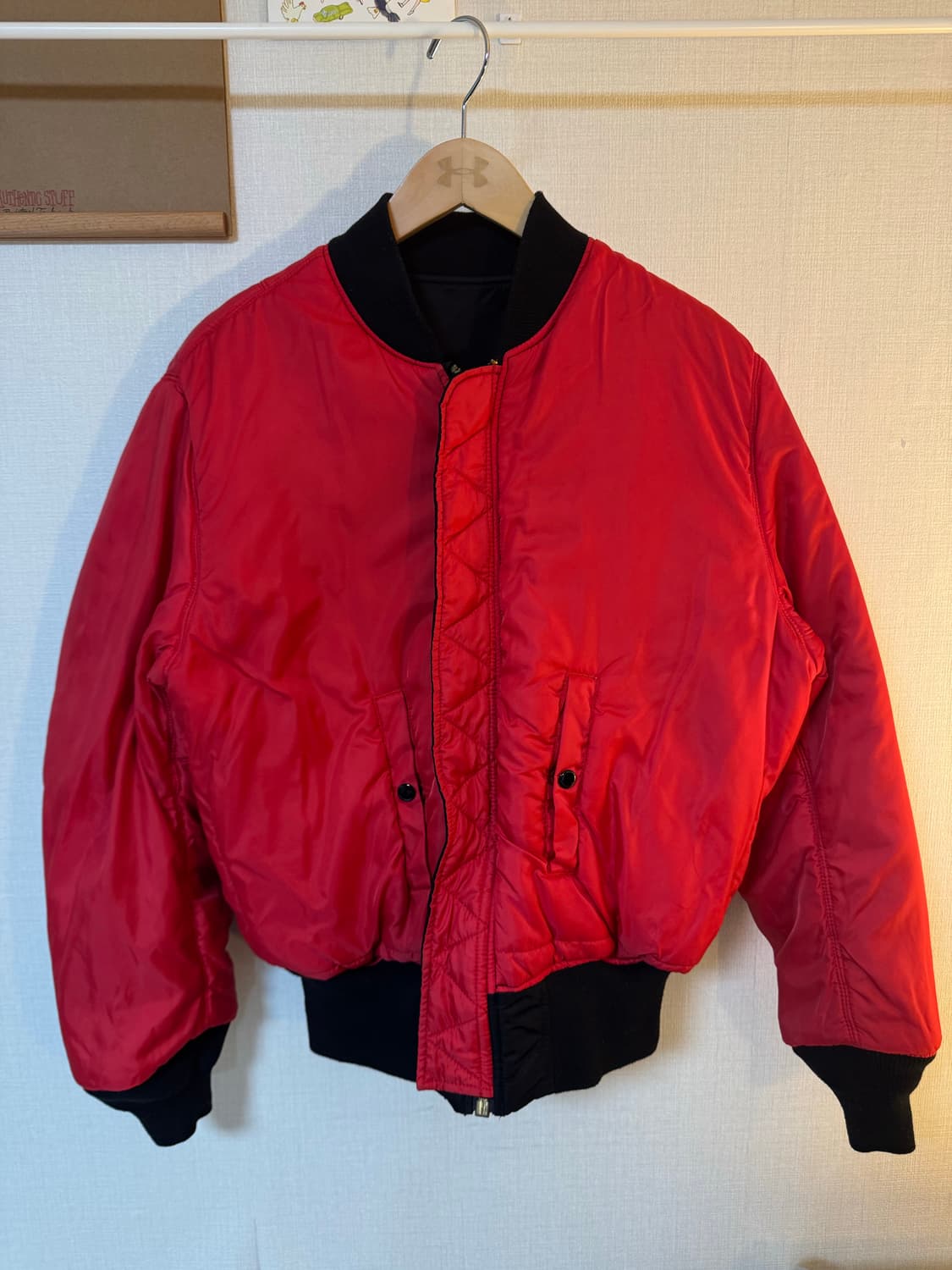 [M]알파인더스트리 NASA 아폴로 MA-1 리버시블 자켓 상품이미지4