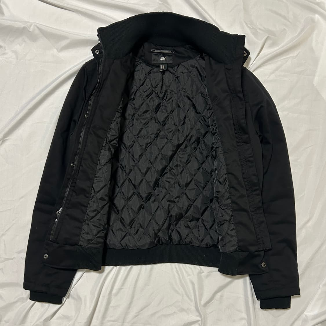 H&M 블랙 빈티지 자켓 상품이미지8