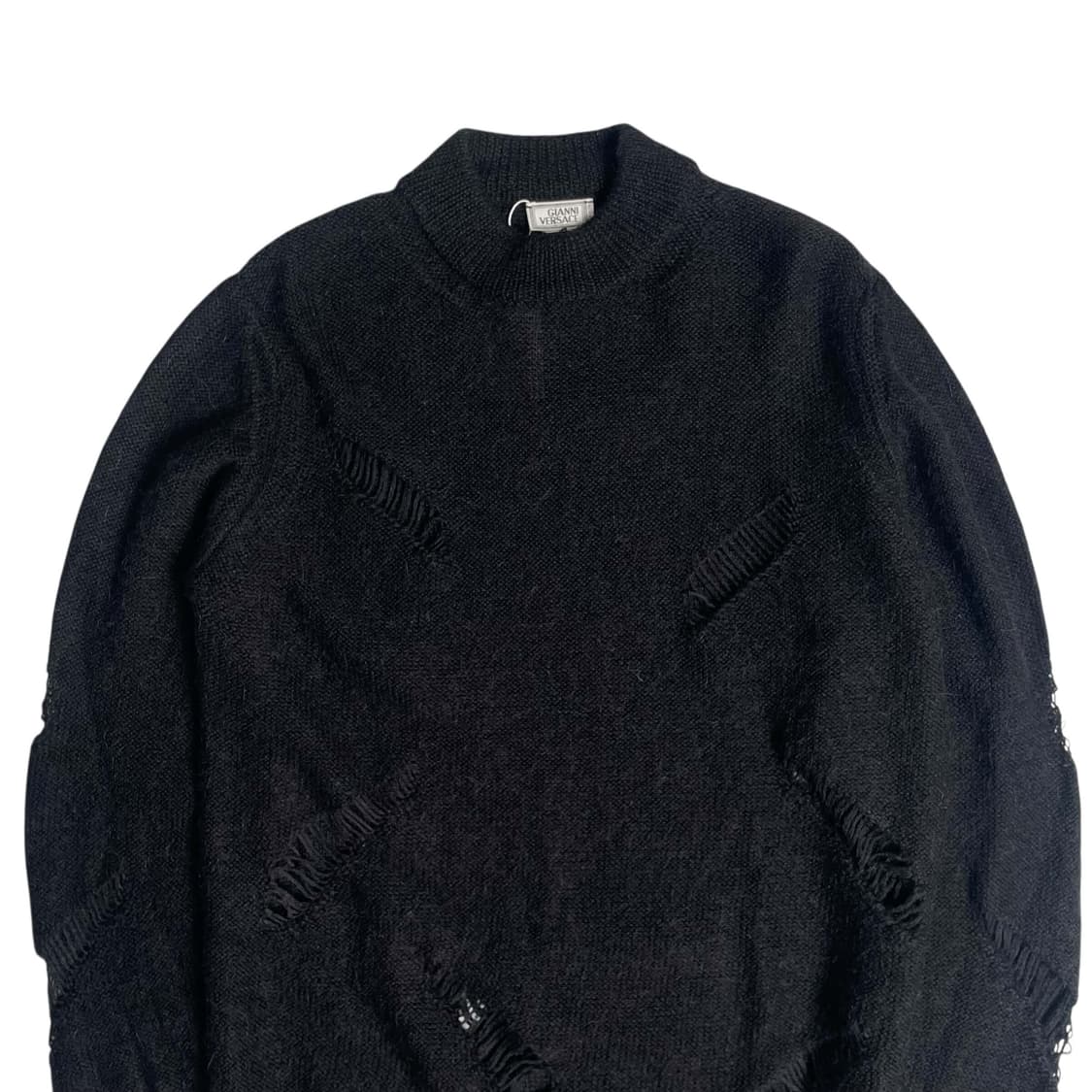 Gianni versace 알파카 100 데미지 니트(italy)   상품이미지2