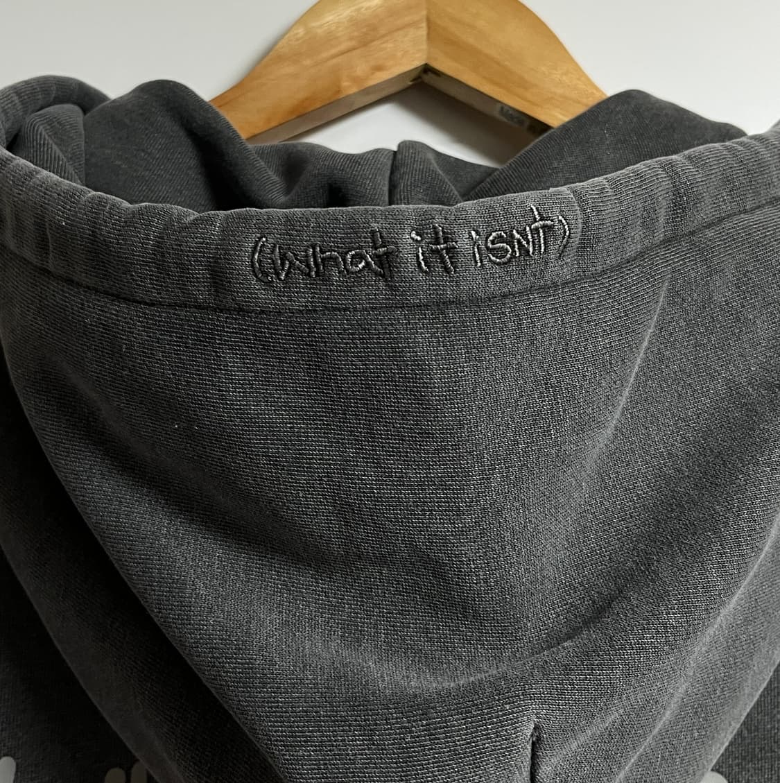 와릿이즌 마크곤잘레스 오버핏 피그먼트 후드집업 후드티 XL 상품이미지7