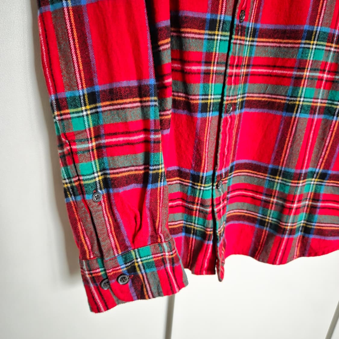 랜즈 앤드 플란넬 체크 셔츠 XL-2XL(105-110) 상품이미지4