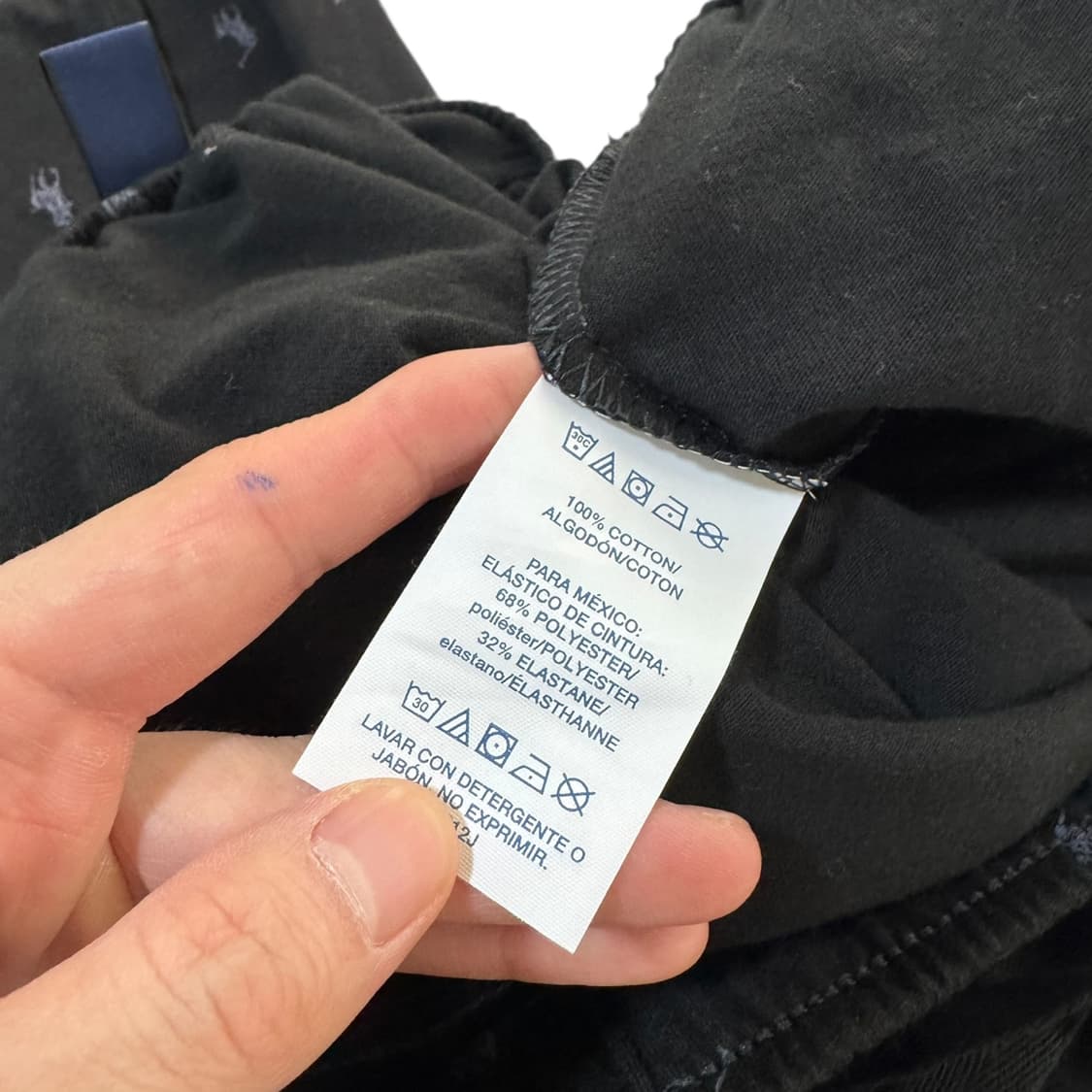 새상품 신형 폴로 블랙 올로고 파자마팬츠 상품이미지5