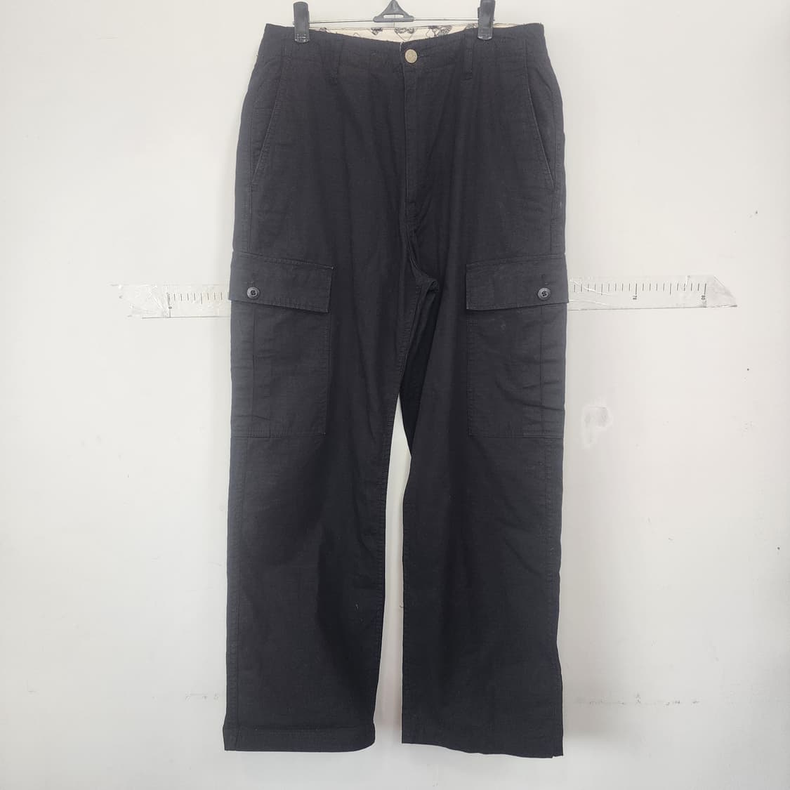 벤데이비스 블랙 카고 바지 면바지 상품이미지1