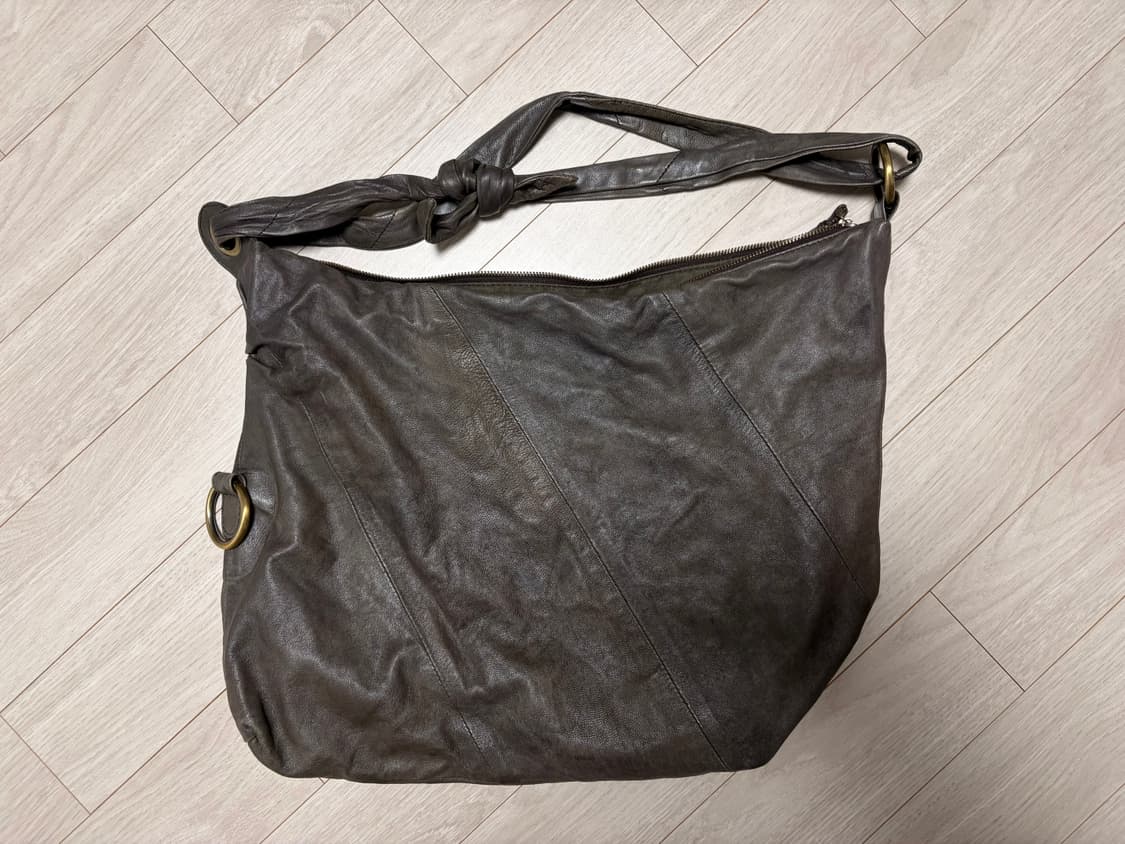 빈티지 긱시크 숄더 가죽 링 가방 상품이미지2