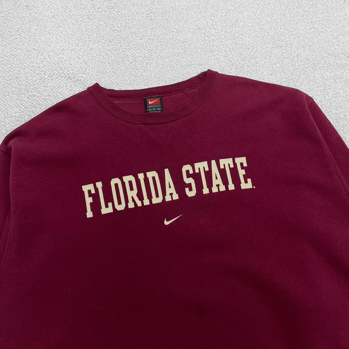 나이키 USA 올드스쿨 Florida 크루넥 맨투맨 버건디 상품이미지2