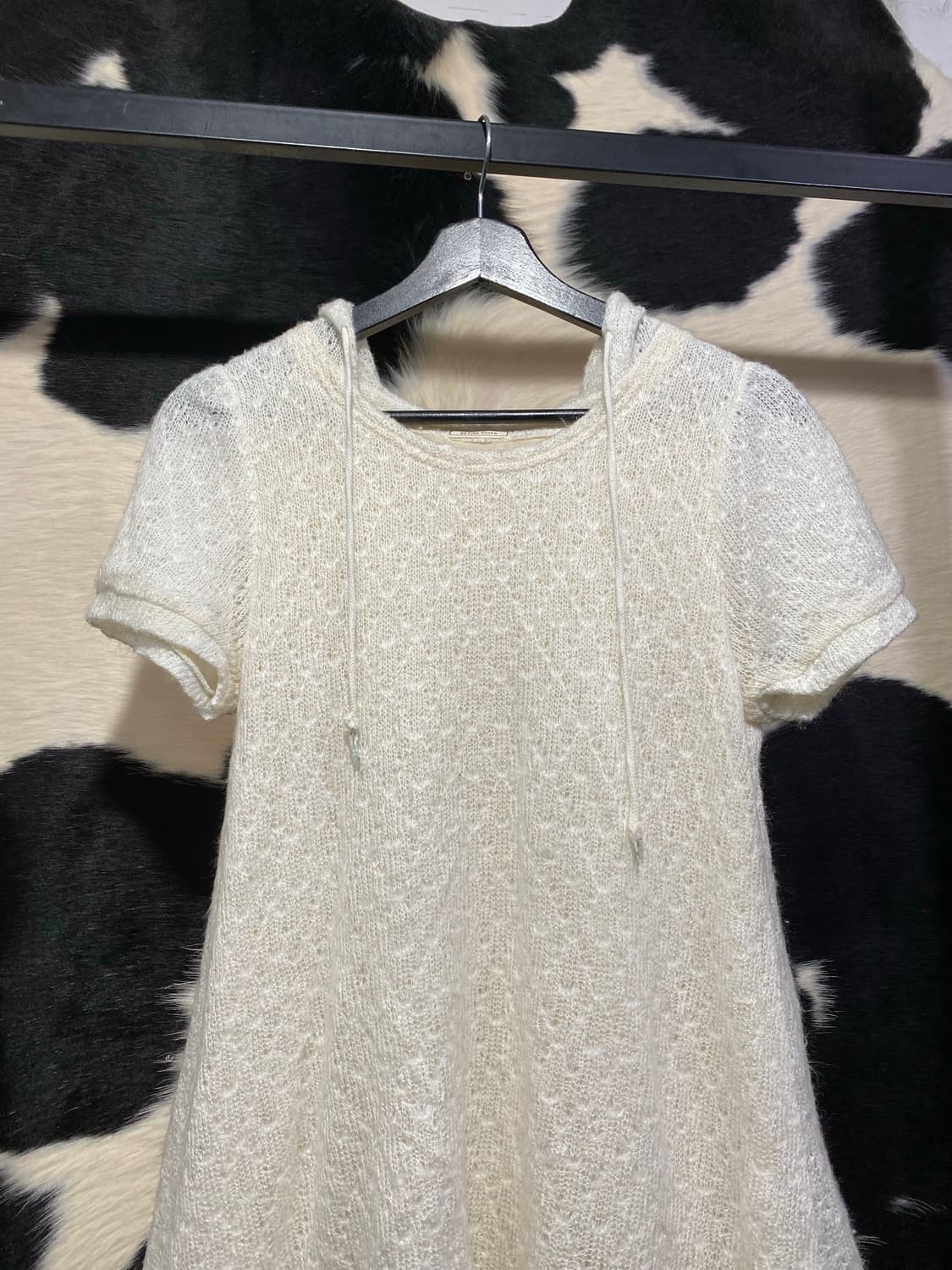 Petite flute 화이트 페어리 후드니트 상품이미지3