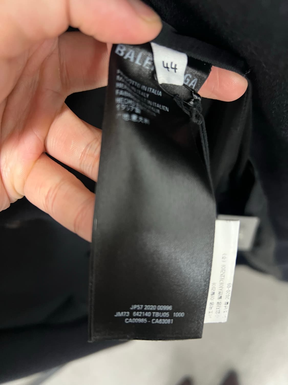 발렌시아가 스테로이드 코트 44사이즈 상품이미지5