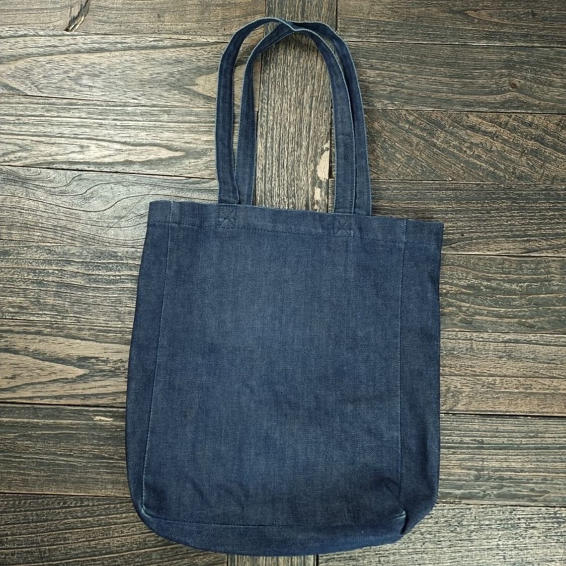 [아페쎄] 빅로고 프린팅 데님 토트백 P01626 상품이미지3