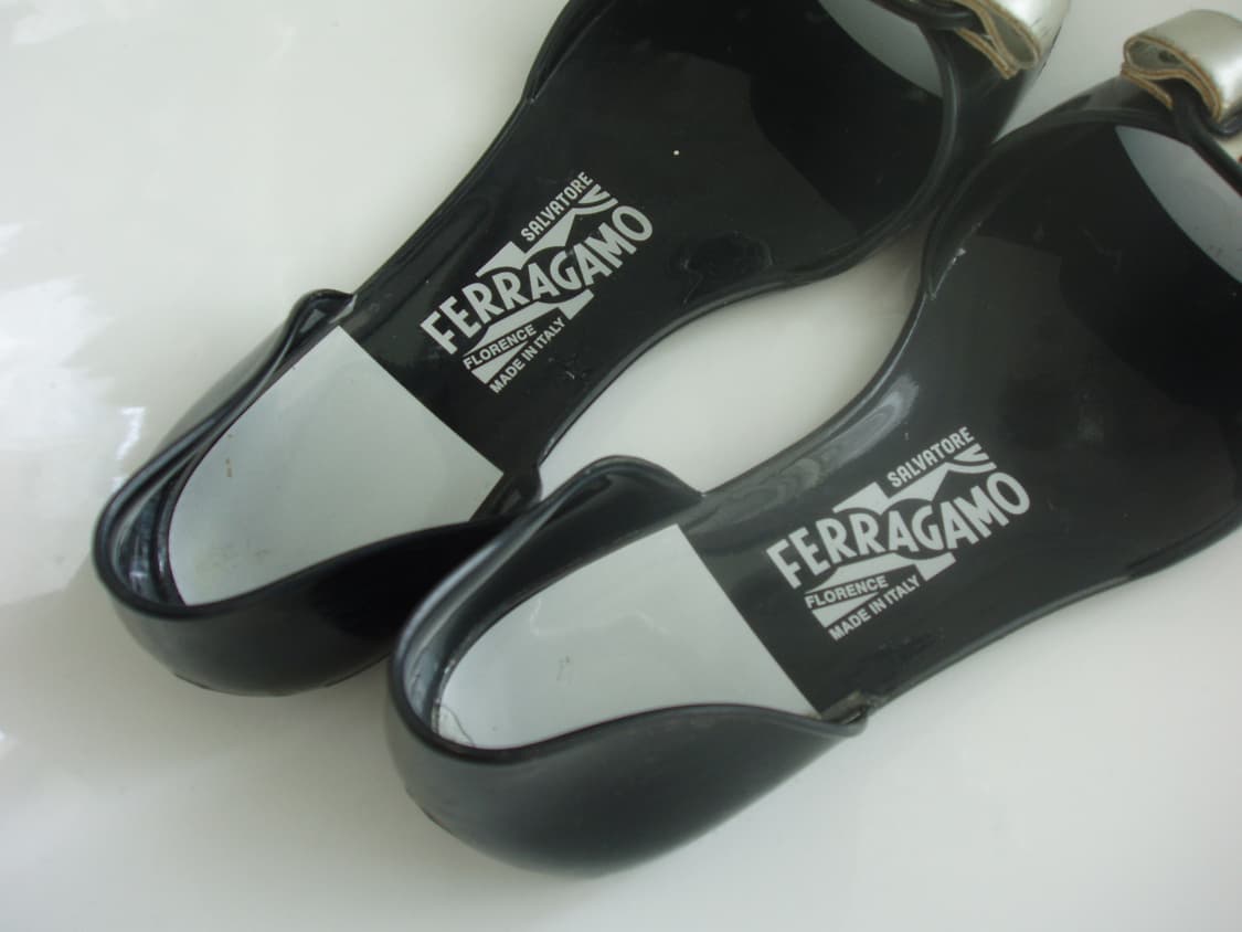 Ferragamo jelly shoes (made in Italy) 상품이미지3