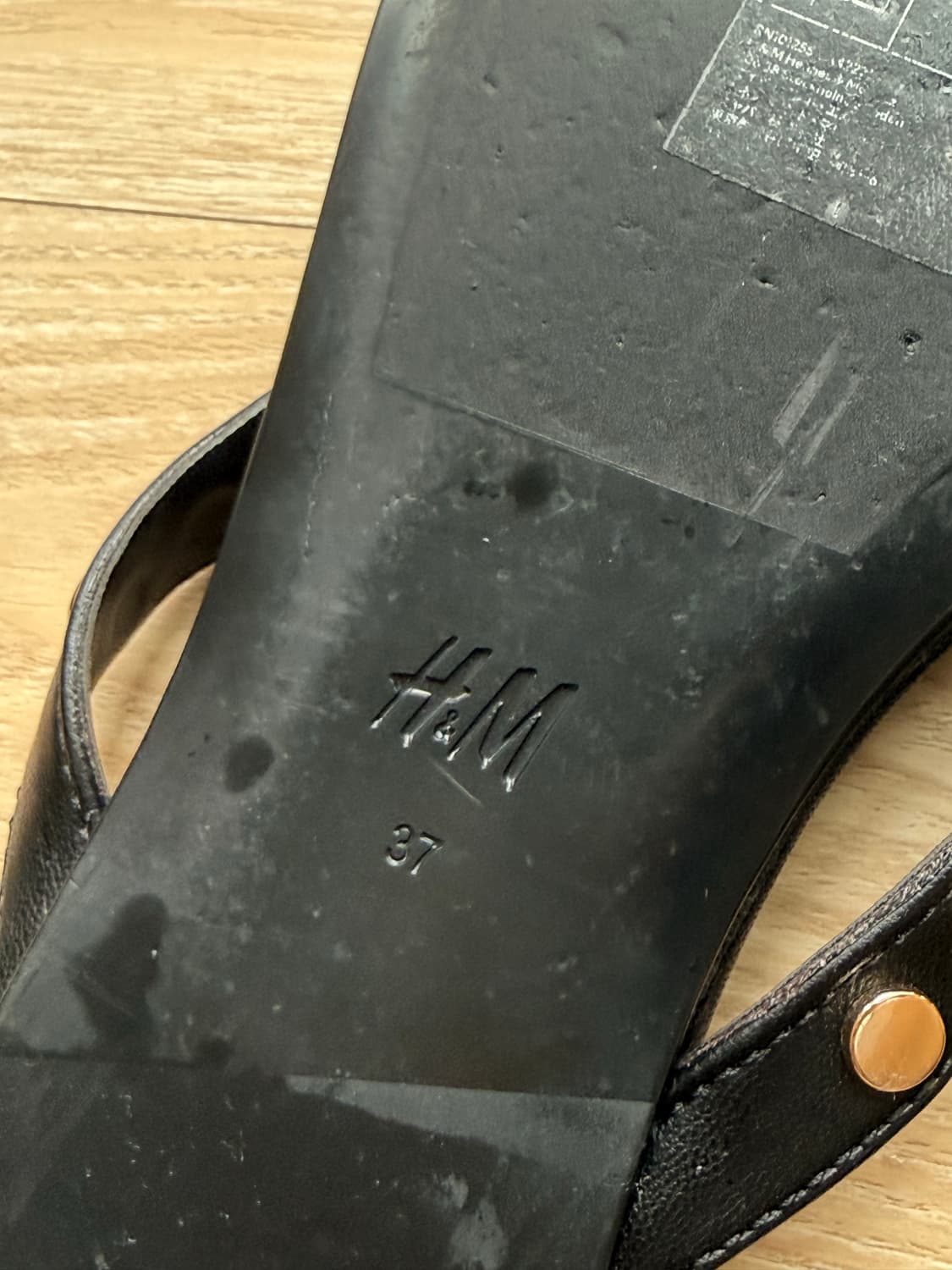 H&M 스터드 플립플랍 쪼리 37 상품이미지7