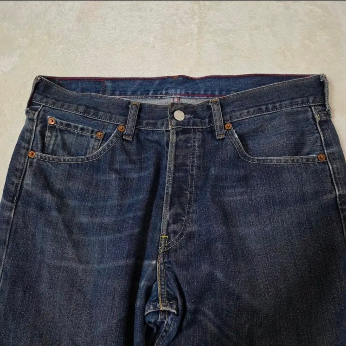 (34)리비이스 501 빈티지 데님 팬츠 상품이미지2