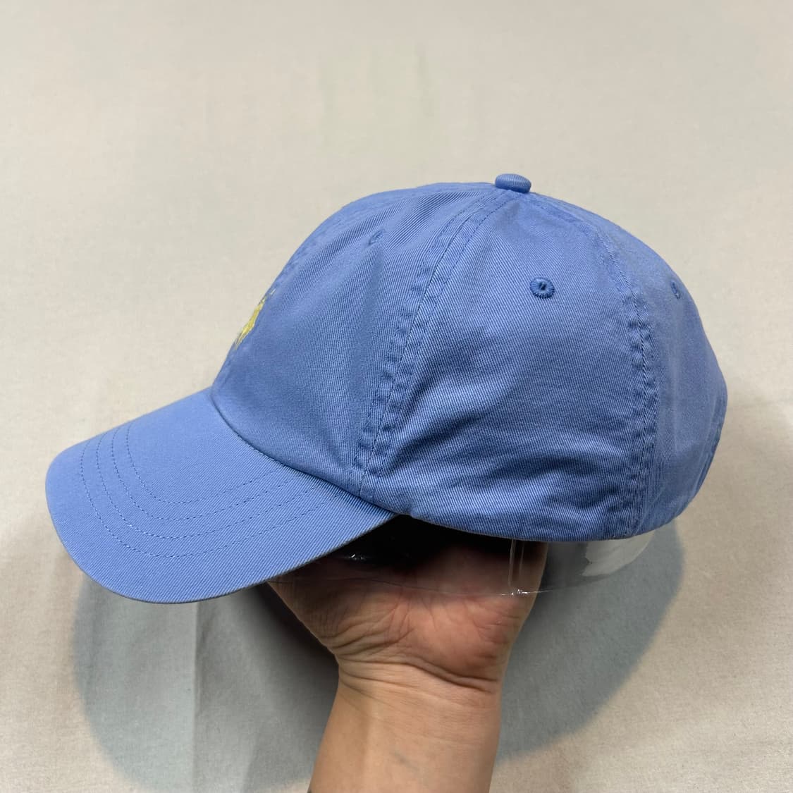폴로 랄프로렌 치노 볼캡 모자 스카이블루 상품이미지3
