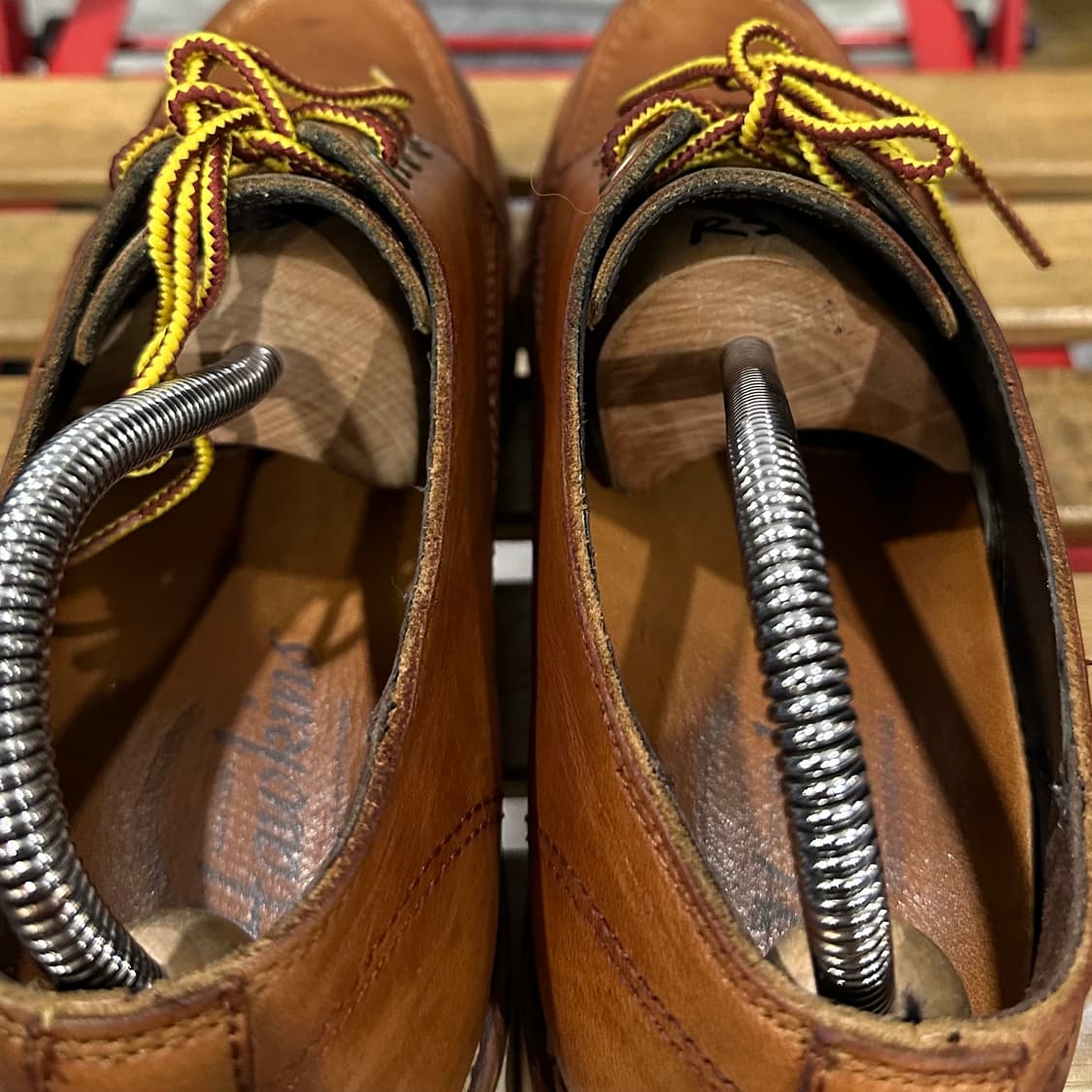 250) 호킨스 로퍼 남성 남자 구두 옥스포드 브라운 레더 상품이미지5