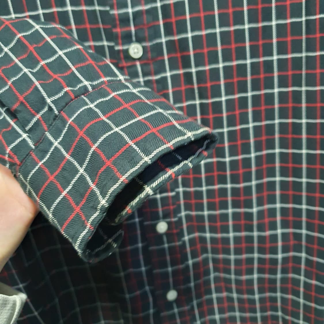 폴로랄프로렌 남성 커스텀핏 체크 긴팔 셔츠  상품이미지4