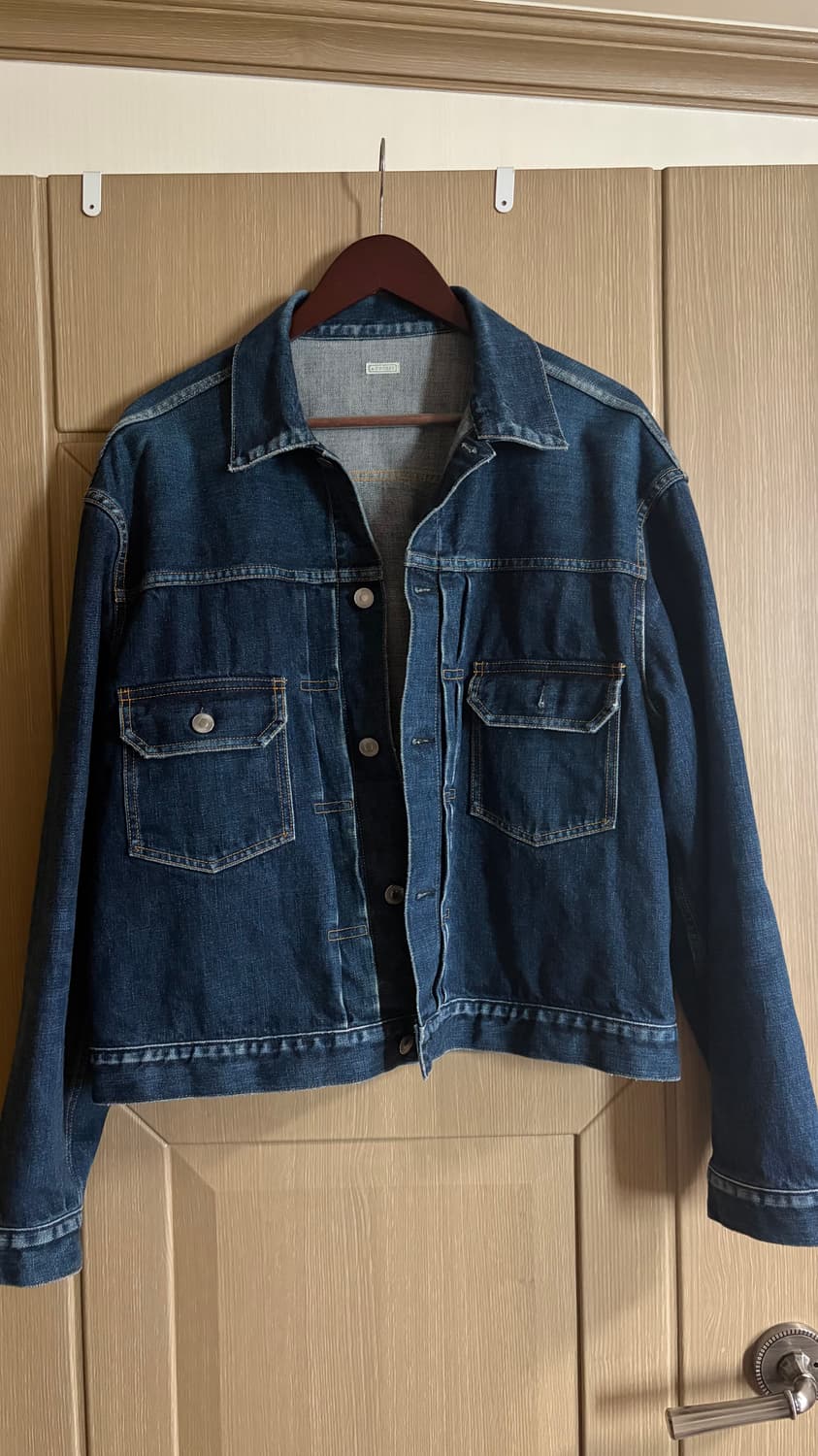 아프레쎄 2nd 데님 자켓(2nd denim jakets) 48size 상품이미지2