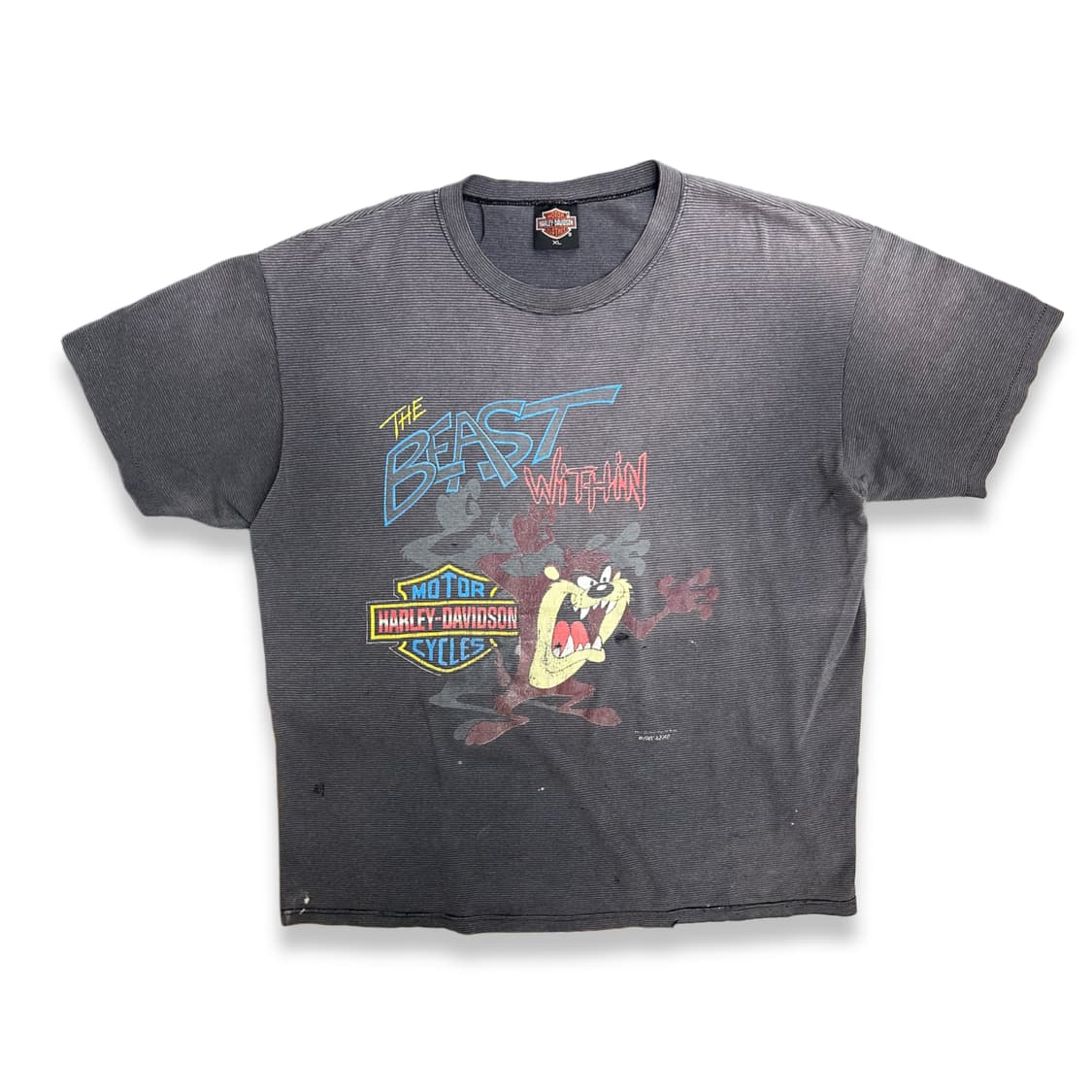1993‘ 타즈 할리데이비슨 티셔츠 XL 상품이미지1