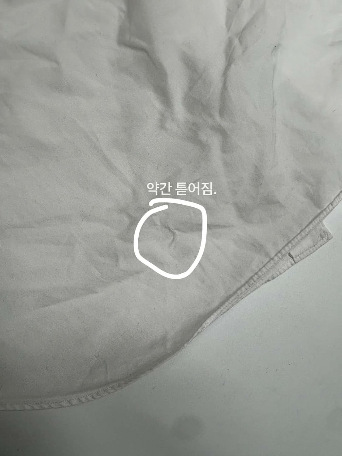 꼼데가르송 하트와펜 화이트 걸즈 셔츠(S) 상품이미지8