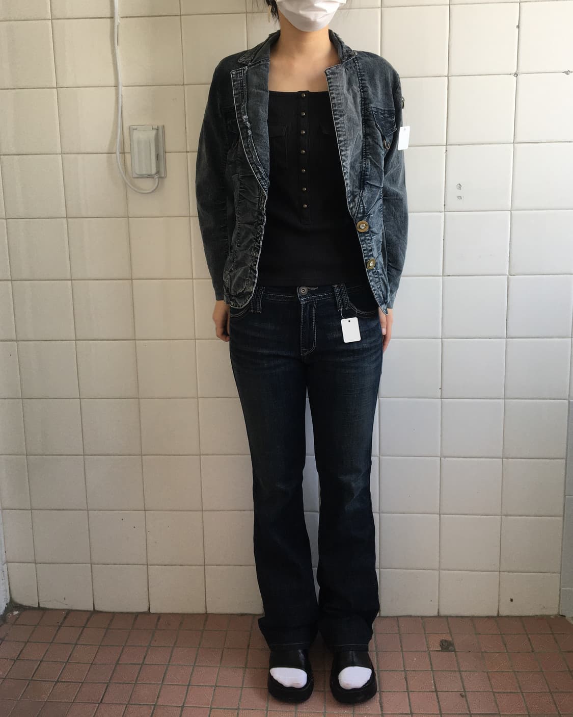 Shirring denim jacket 상품이미지5