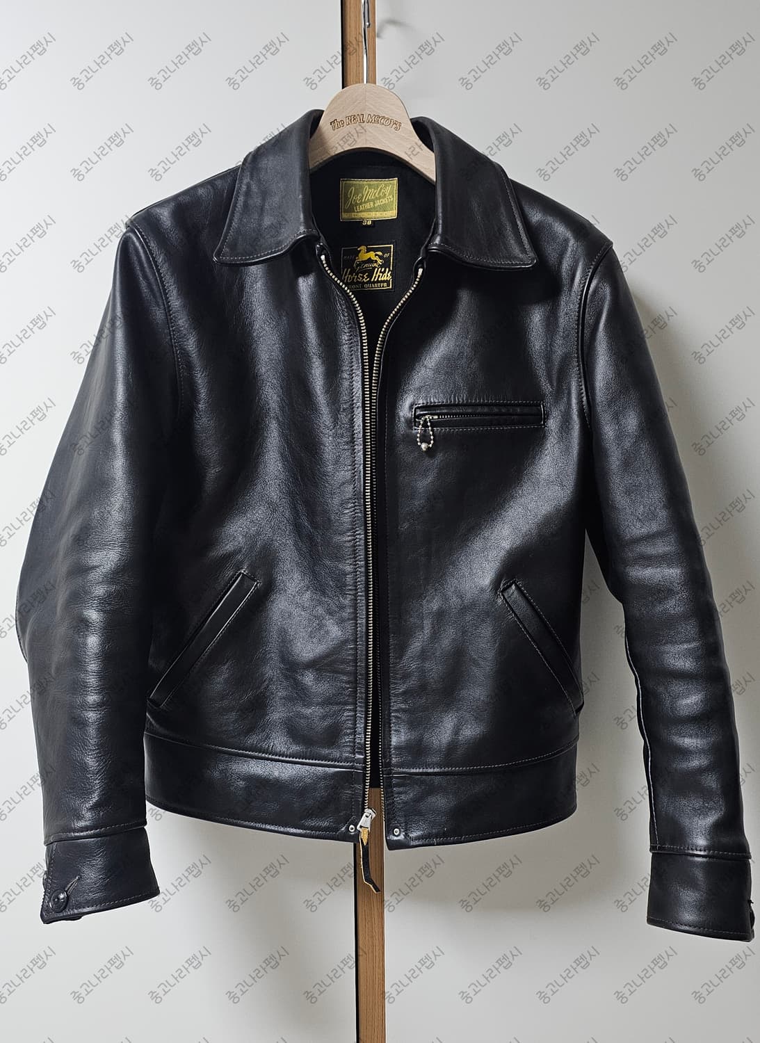 리얼맥코이 넬슨 홀스하이드 가죽자켓 상품이미지1