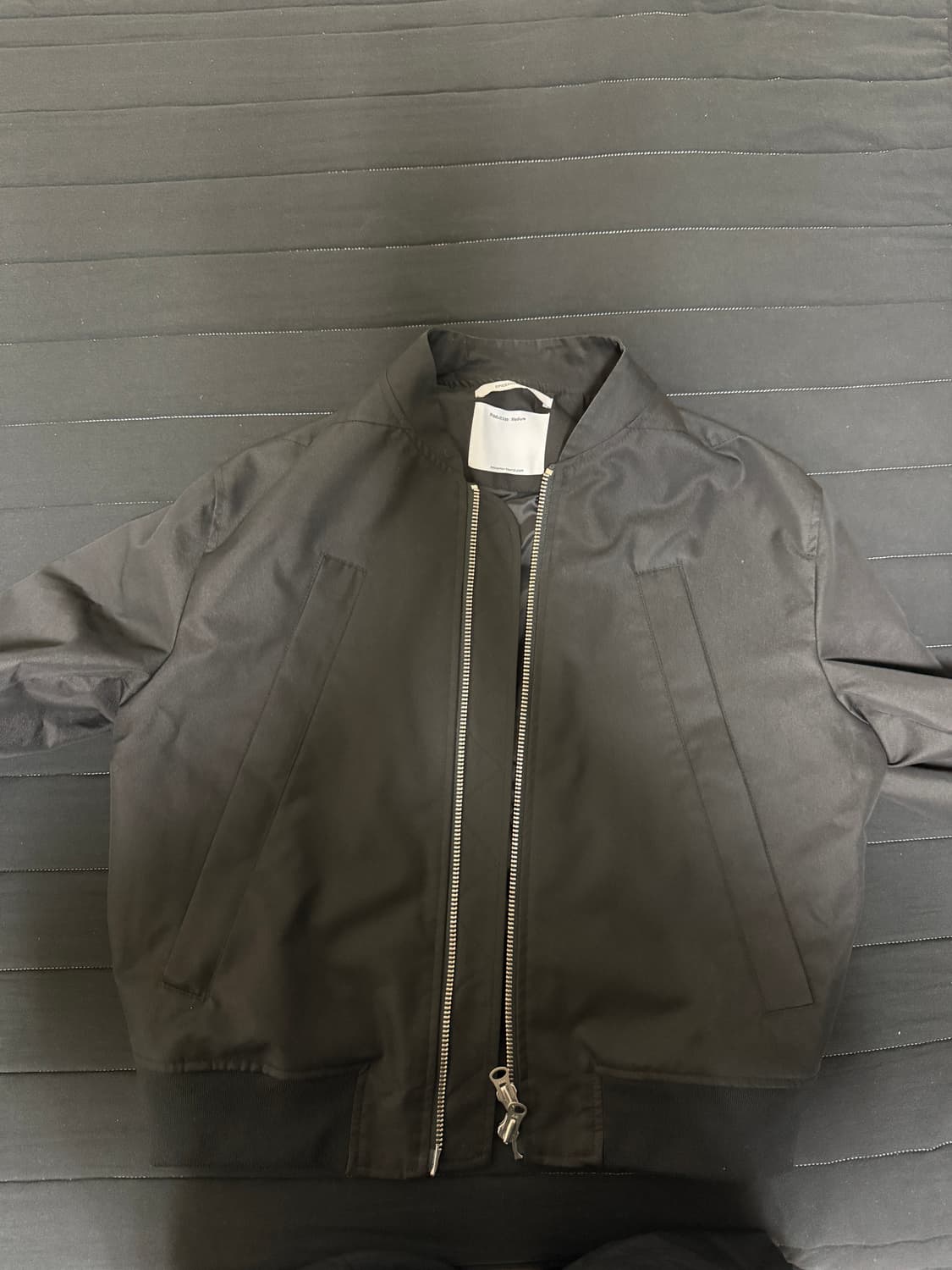 Utility ma-1 jacket(Black) 상품이미지1