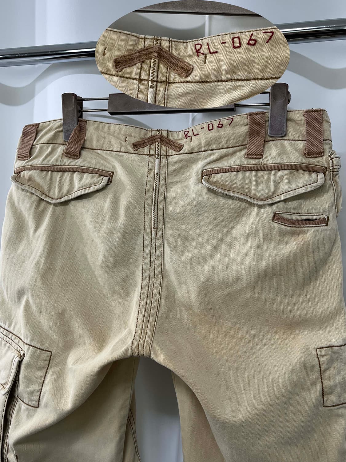 폴로 랄프로렌 067 아카이브 밀스펙 유틸리티 탄창 카고 팬츠 상품이미지8