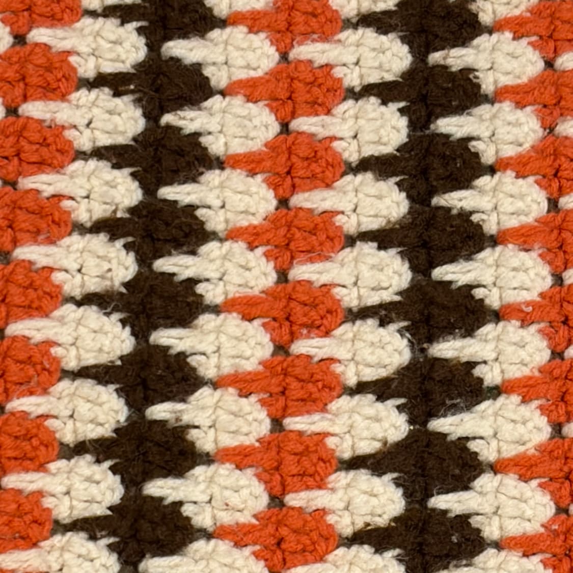 90s USA 니트 카페트 러그 매트 상품이미지4