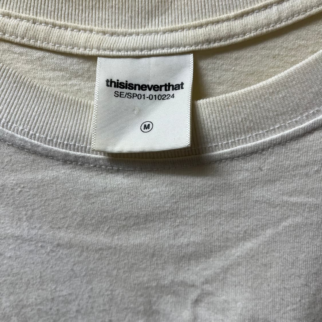 thisisneverthat 인터내셔널 빅 로고 반팔티 M/95 상품이미지3
